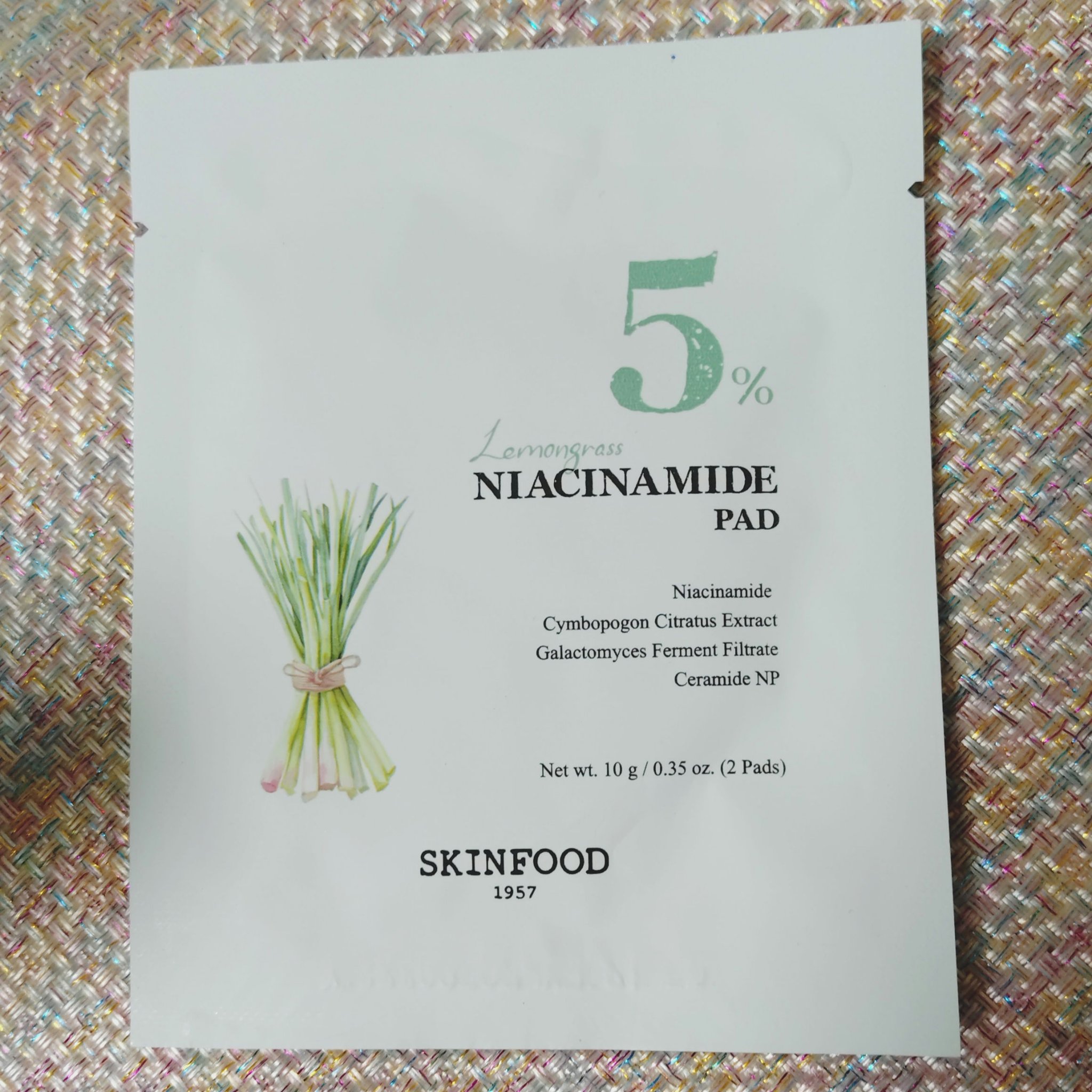 ナイアシンアミド5%パッド/SKINFOOD/その他スキンケアを使ったクチコミ（1枚目）