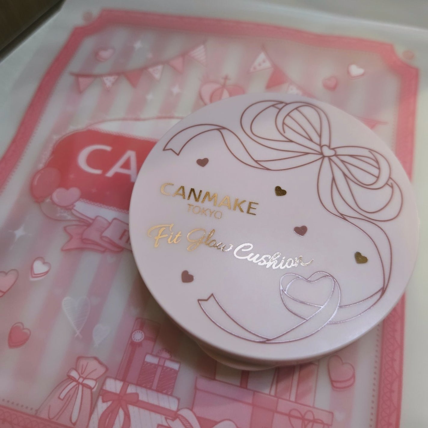 フィットグロウクッション/キャンメイク/クッションファンデーションを使ったクチコミ(1枚目)