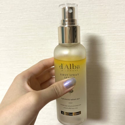 ダルバ ホワイトトリュフファーストスプレーセラム/ダルバ/ミスト状化粧水を使ったクチコミ(4枚目)
