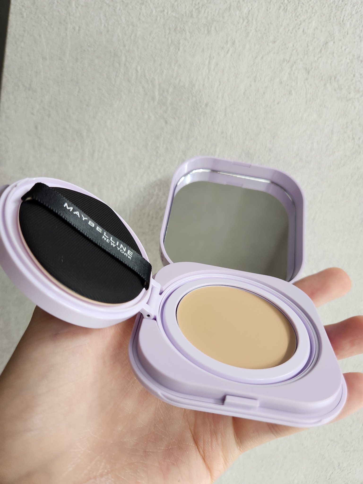 SPステイ クリームパクト ファンデーション/MAYBELLINE NEW YORK/クリーム・エマルジョンファンデーションを使ったクチコミ（2枚目）