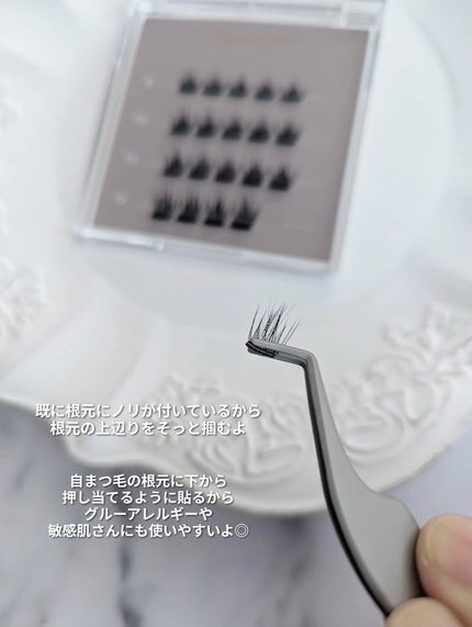 1秒まつエク/Miss eye d'or/つけまつげを使ったクチコミ(3枚目)