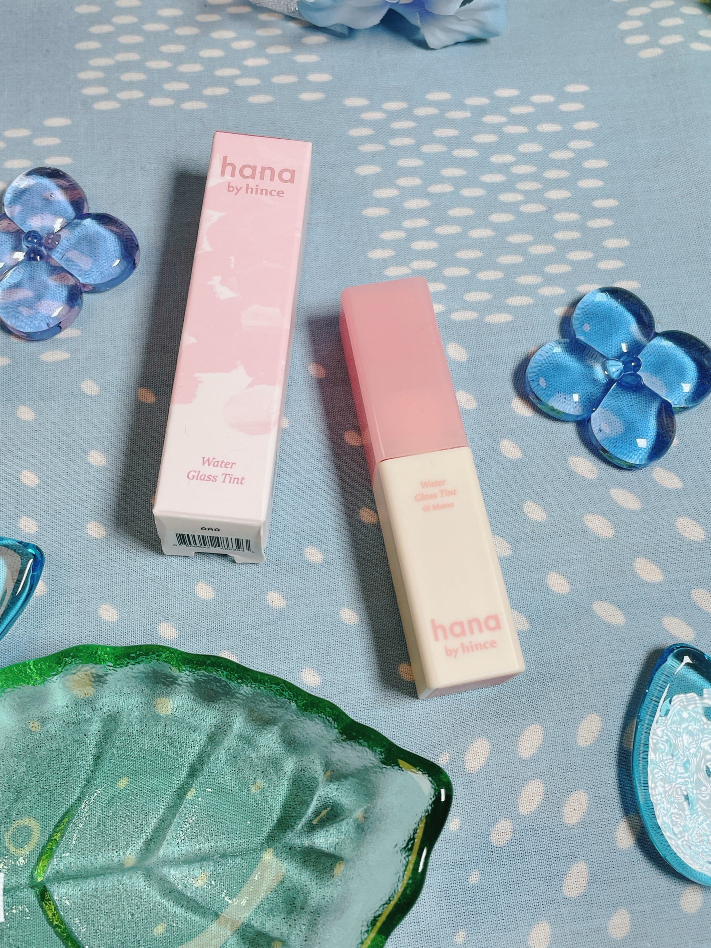 ウォーターグラスティント/hana by hince/口紅を使ったクチコミ(4枚目)