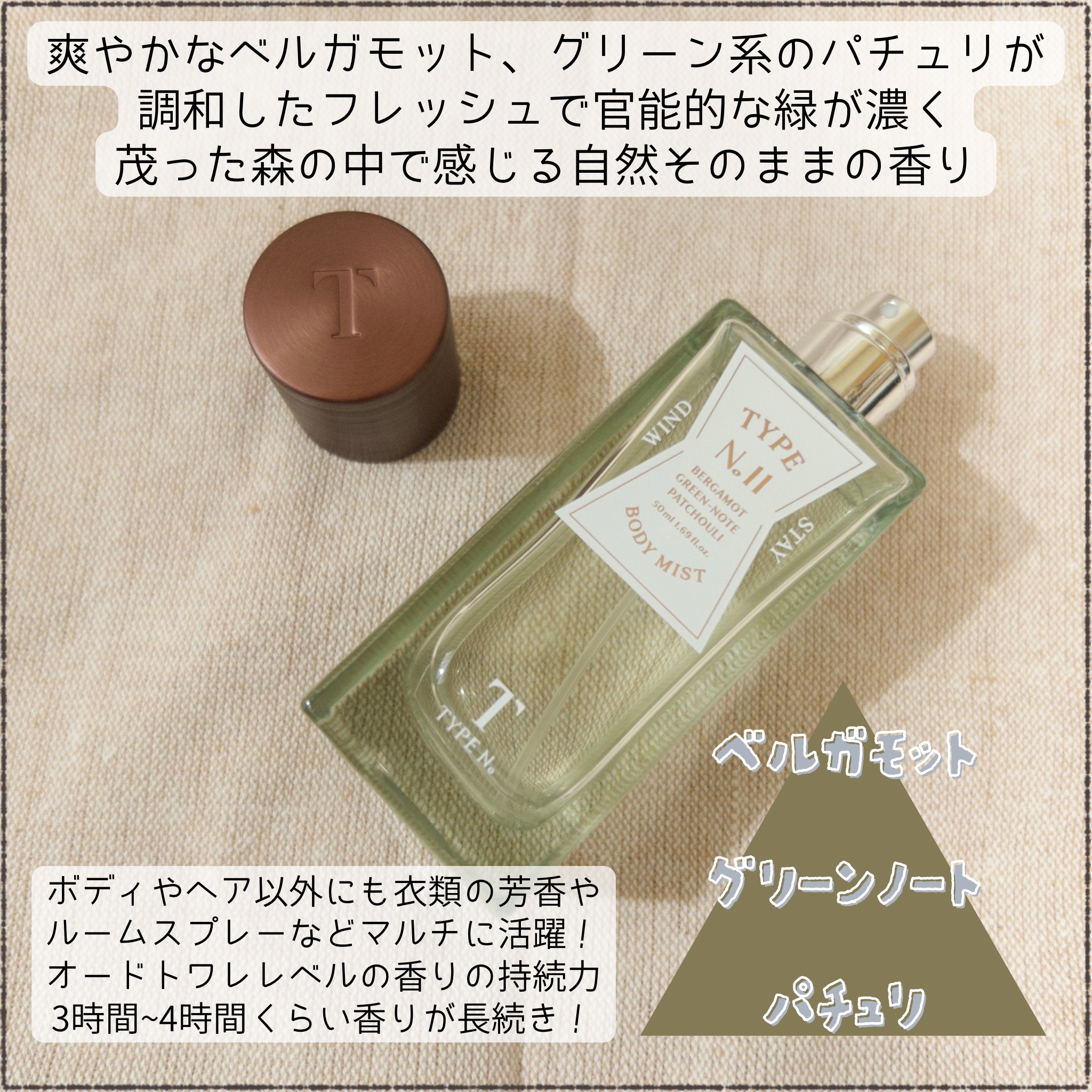 ボディミスト/Type No. /香水(その他)を使ったクチコミ（2枚目）