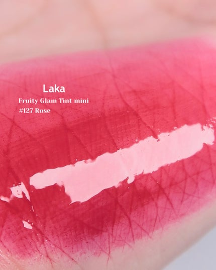 フルーティーグラムティント/Laka/リップティントを使ったクチコミ(4枚目)