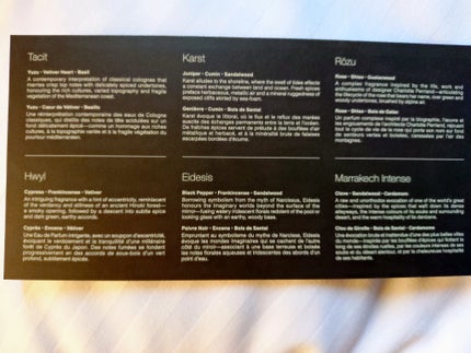 フレグランス アンソロジー ボリューム I/Aesop/その他キットセットを使ったクチコミ(2枚目)