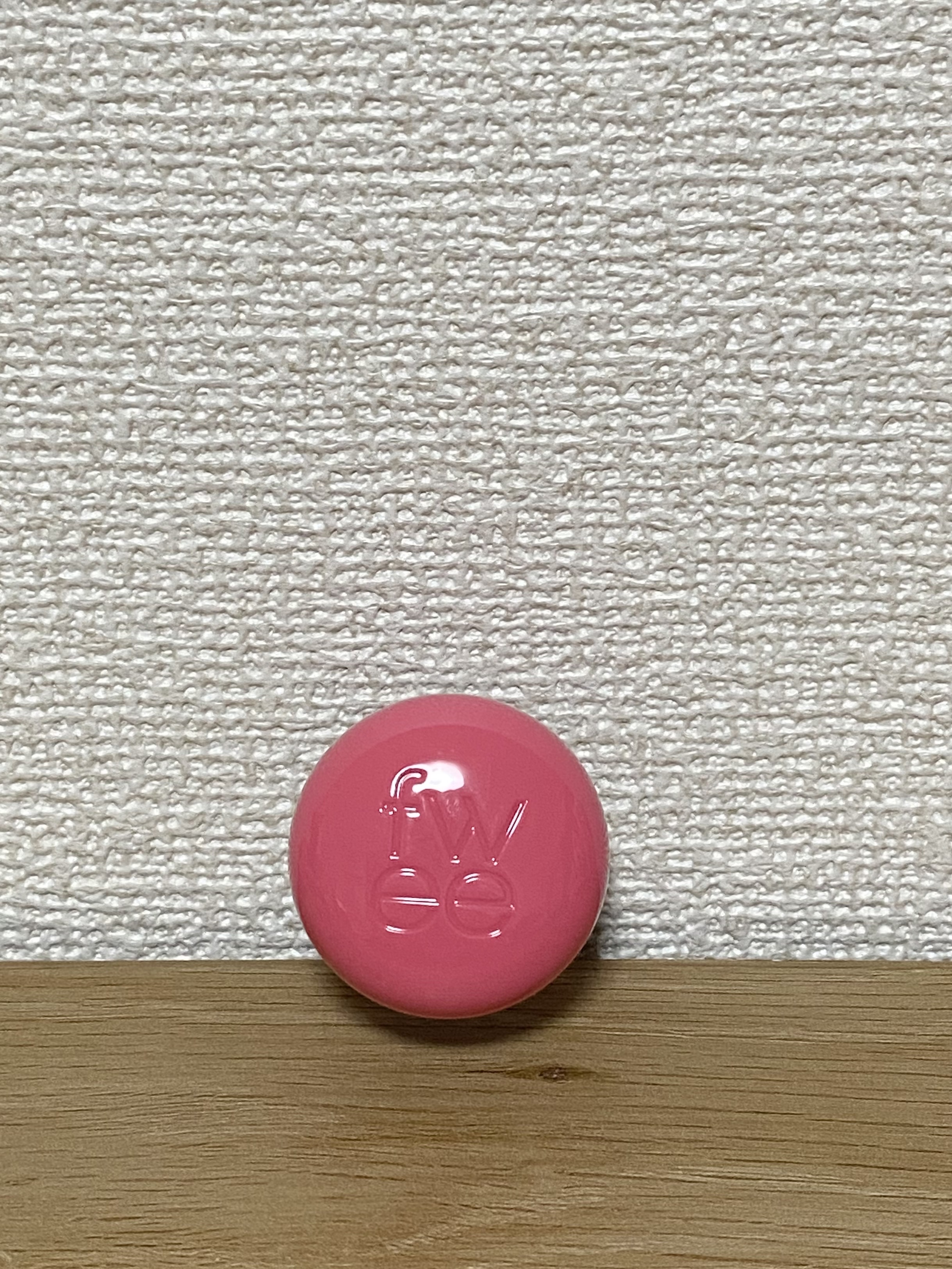 リップアンドチーク ブラーリープリンポット/fwee/口紅を使ったクチコミ（1枚目）