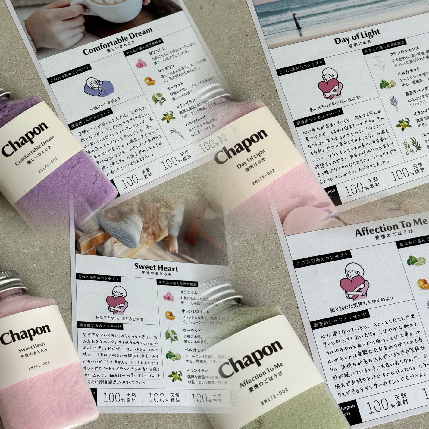 香りで「ととのう」セルフケアバスソルト Chapon/Chapon/無機塩系入浴剤を使ったクチコミ(3枚目)