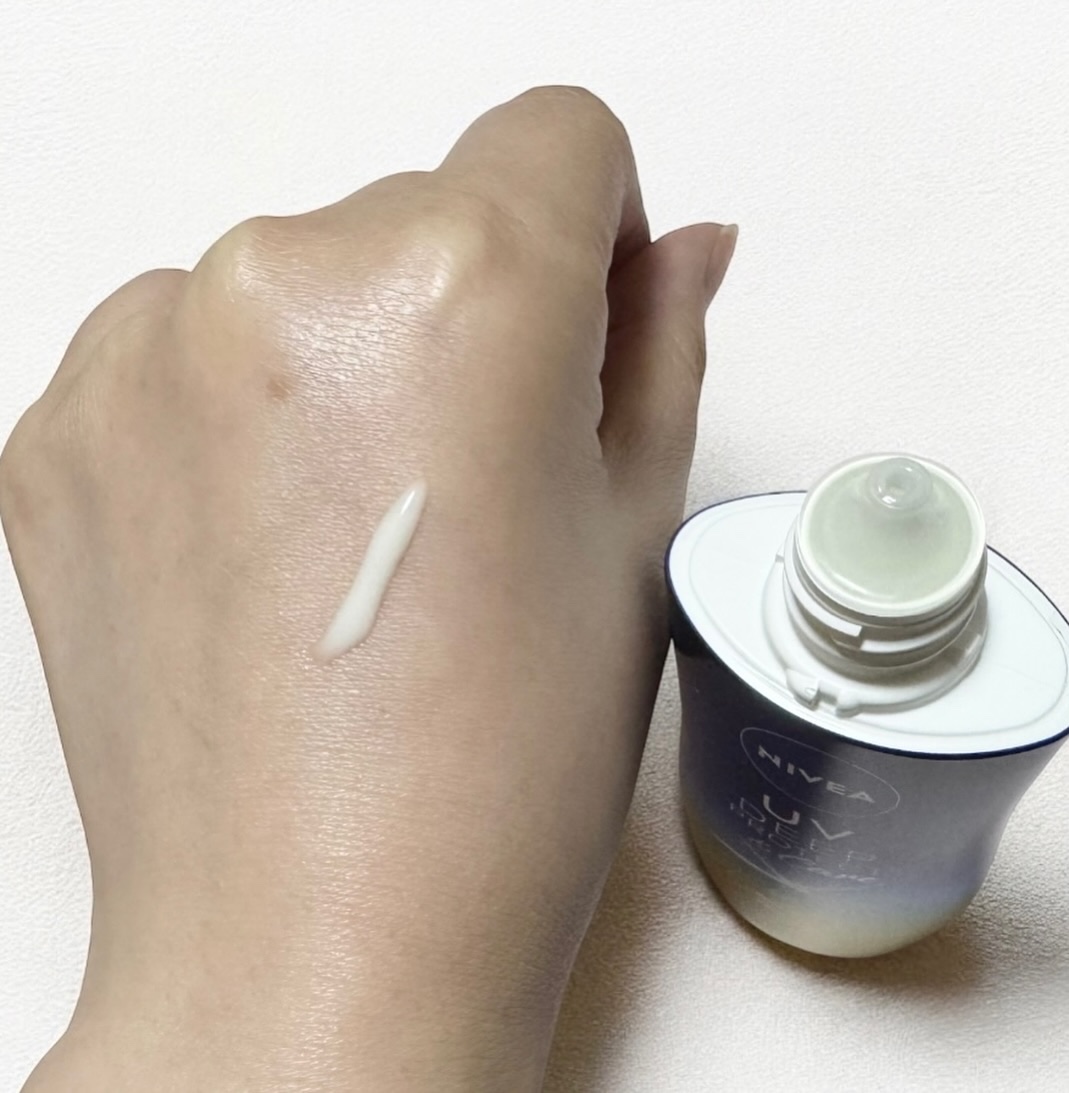 ニベアUV ディープ プロテクト＆ケア ジェル/ニベア/日焼け止めジェルを使ったクチコミ（2枚目）