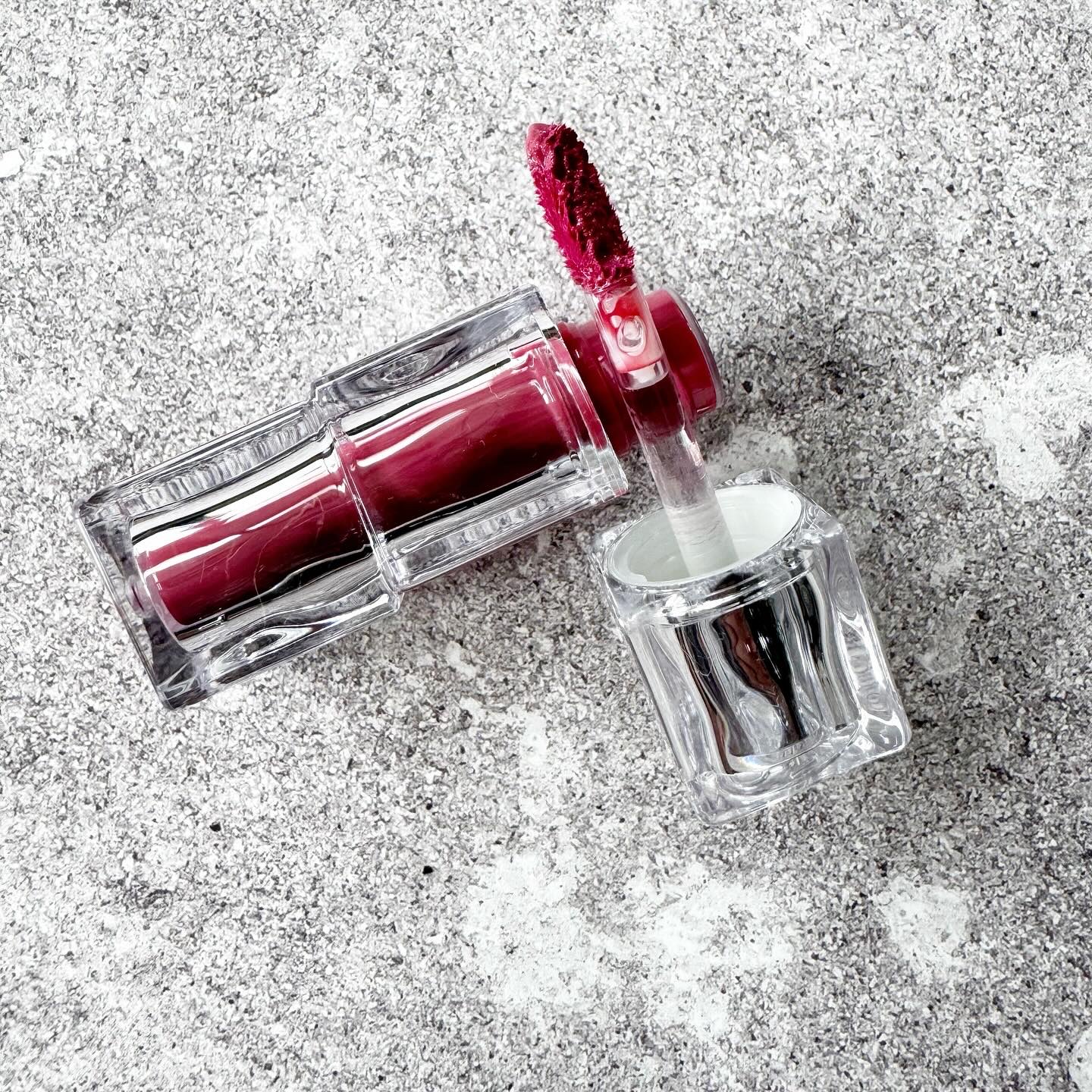 ウォーターリズムグロウティント 01 MAUVE ROSE（ミニ）/TIRTIR(ティルティル)/リップティントを使ったクチコミ（2枚目）