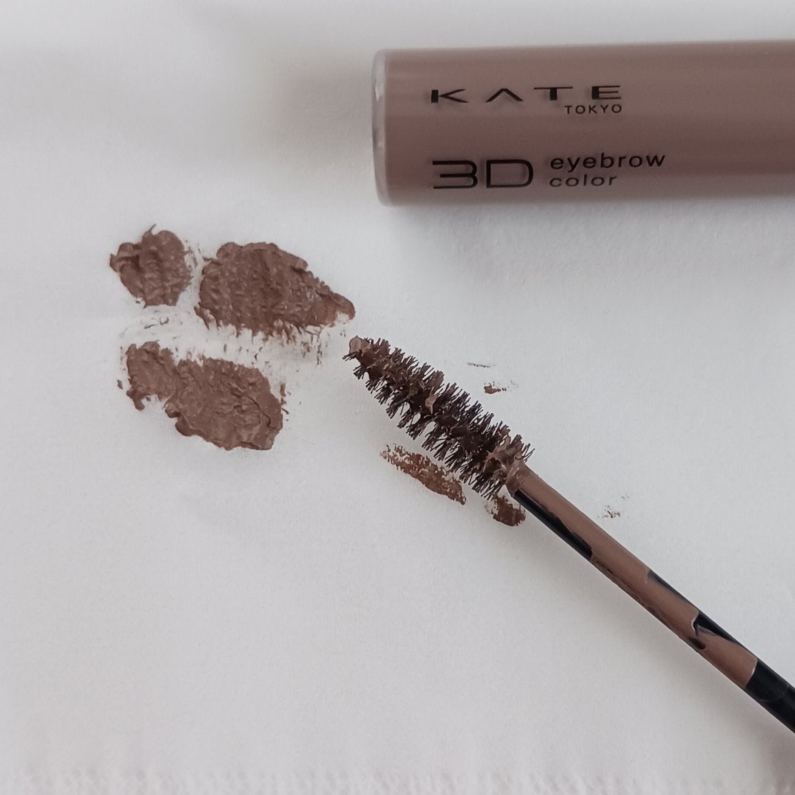 ケイト 3DアイブロウカラーZ/KATE/眉マスカラを使ったクチコミ(4枚目)