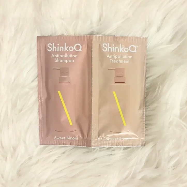 SQ アンチポリューショントリートメント スイートブルームの香り/ShinkoQ/洗い流すヘアトリートメントを使ったクチコミ（1枚目）