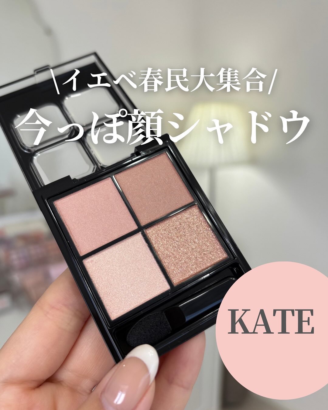 ケイト ポッピングシルエットシャドウ/KATE/アイシャドウパレットを使ったクチコミ（1枚目）