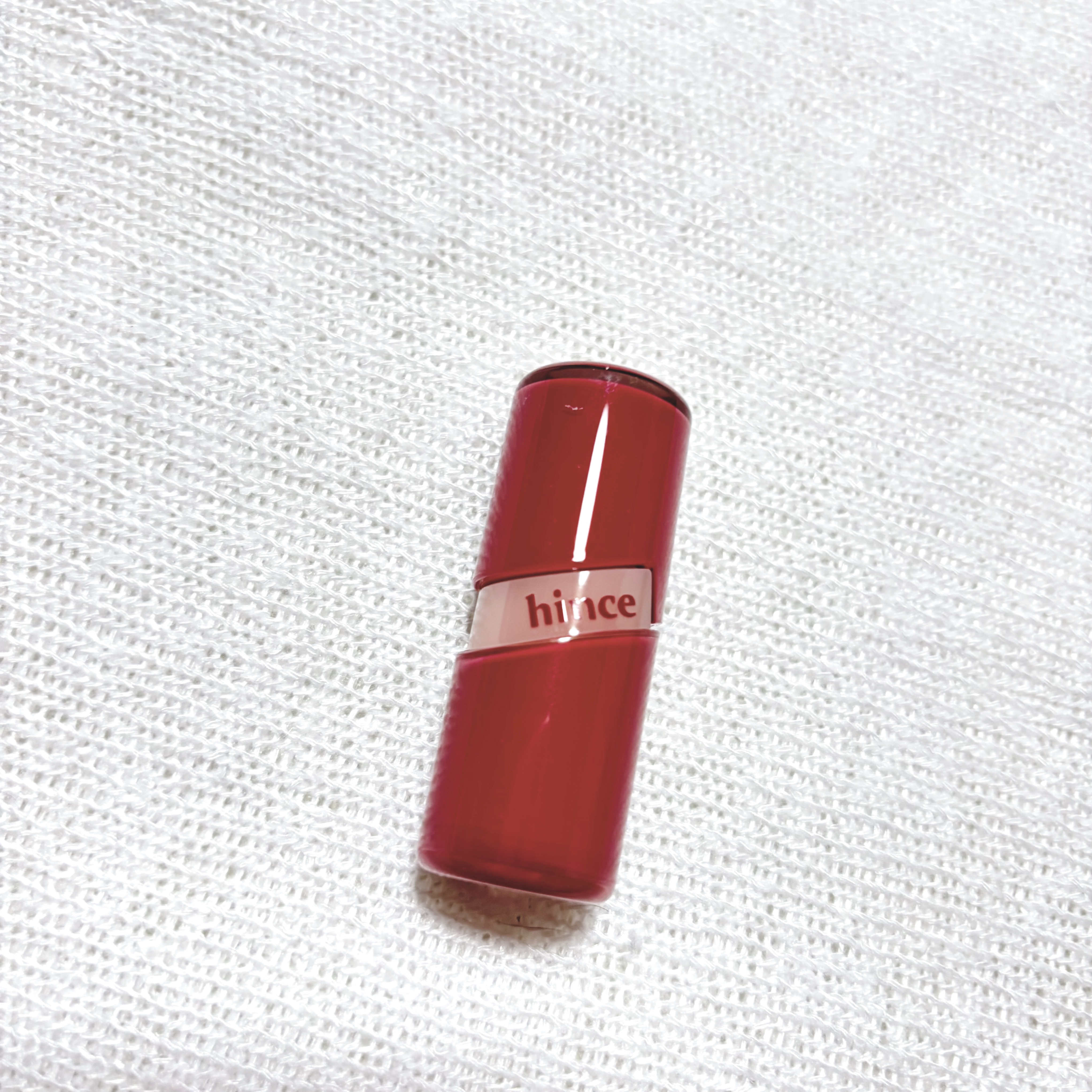 ロウグロウジェルティント R007 チル（ミニ）/hince/リップティントを使ったクチコミ（2枚目）