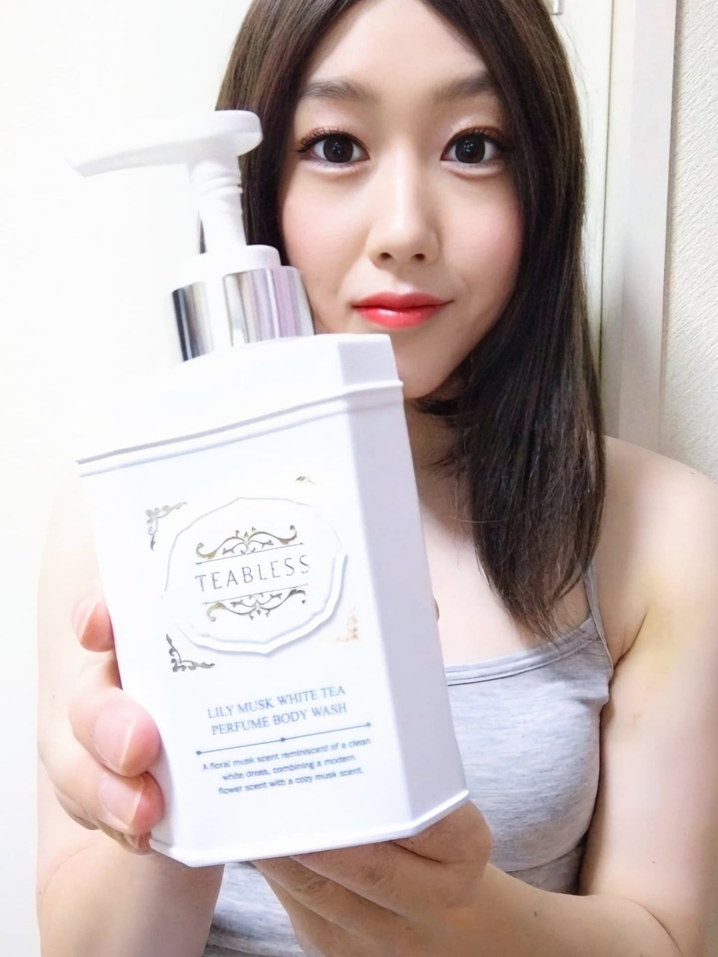 パフュームボディローション リリィムスクホワイトティー/TEABLESS/ボディローションを使ったクチコミ(1枚目)