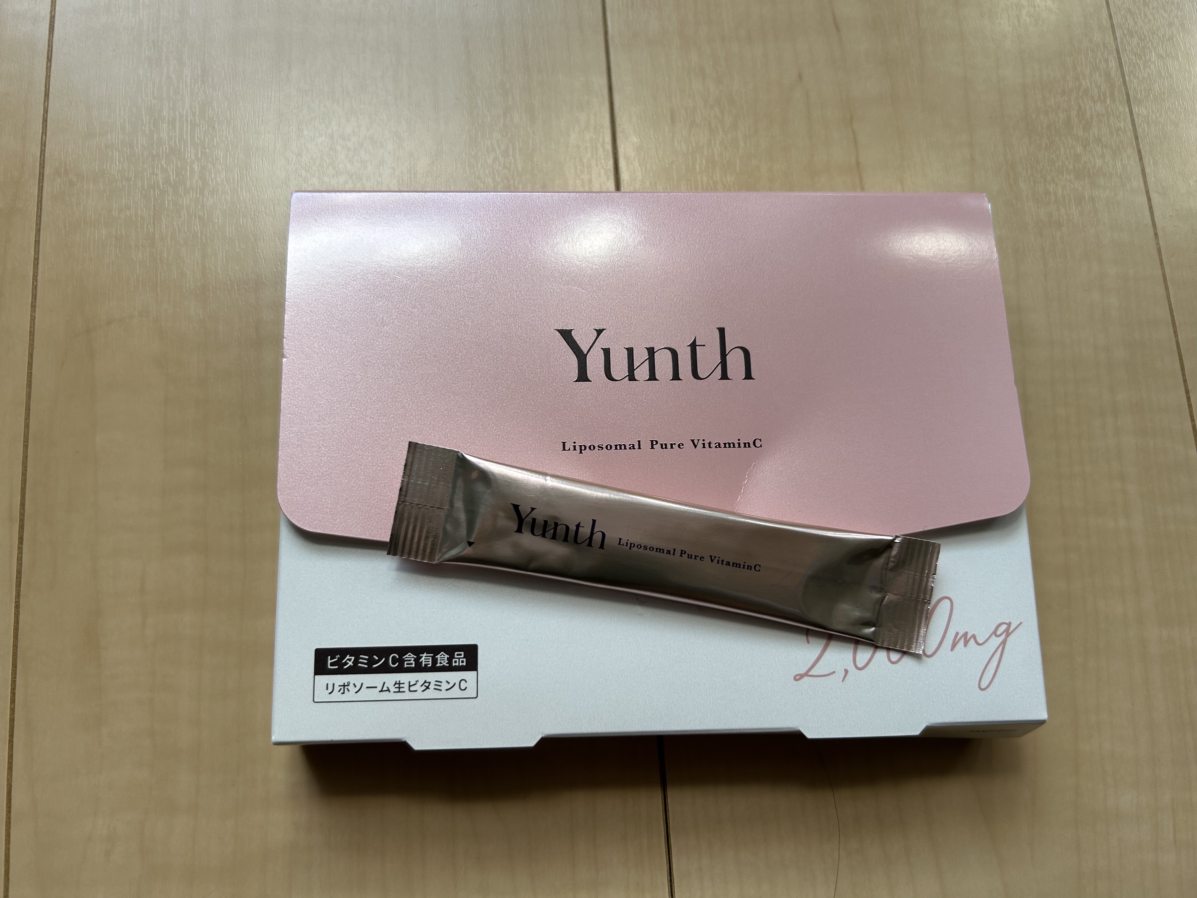 リポソーム生ビタミンC/Yunth/美容サプリメントを使ったクチコミ（2枚目）