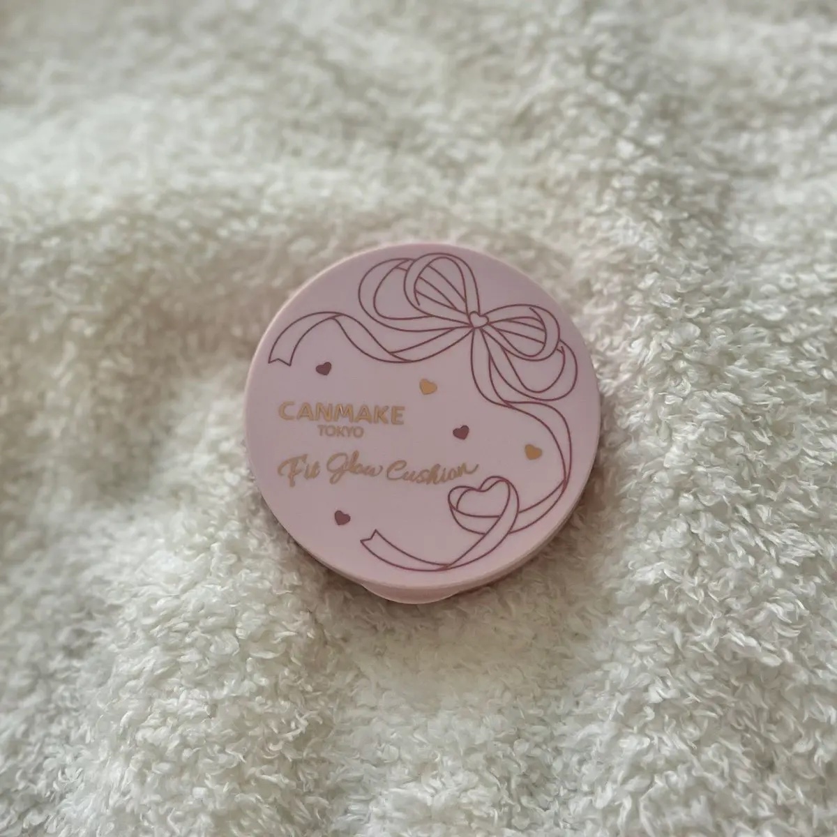 フィットグロウクッション 03 ピンクナチュラル/キャンメイク/クッションファンデーションを使ったクチコミ（1枚目）