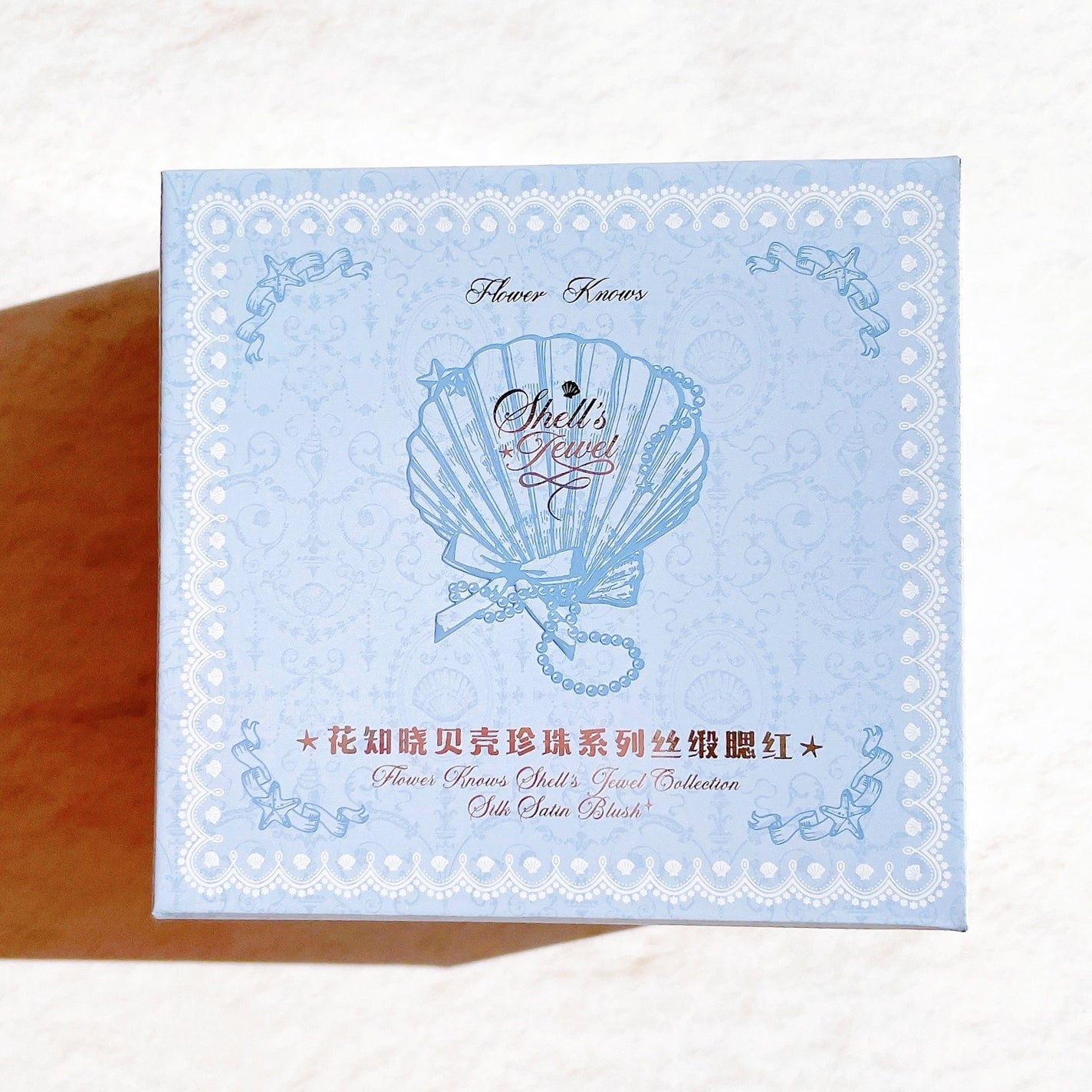 シェルズジュエルコレクション サテンチーク/FlowerKnows/パウダーチークを使ったクチコミ(3枚目)