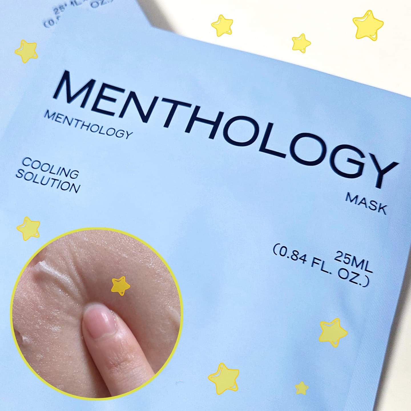 MENTHOLOGY クーリングマスクパック/menthology/シートマスク・パックを使ったクチコミ（1枚目）