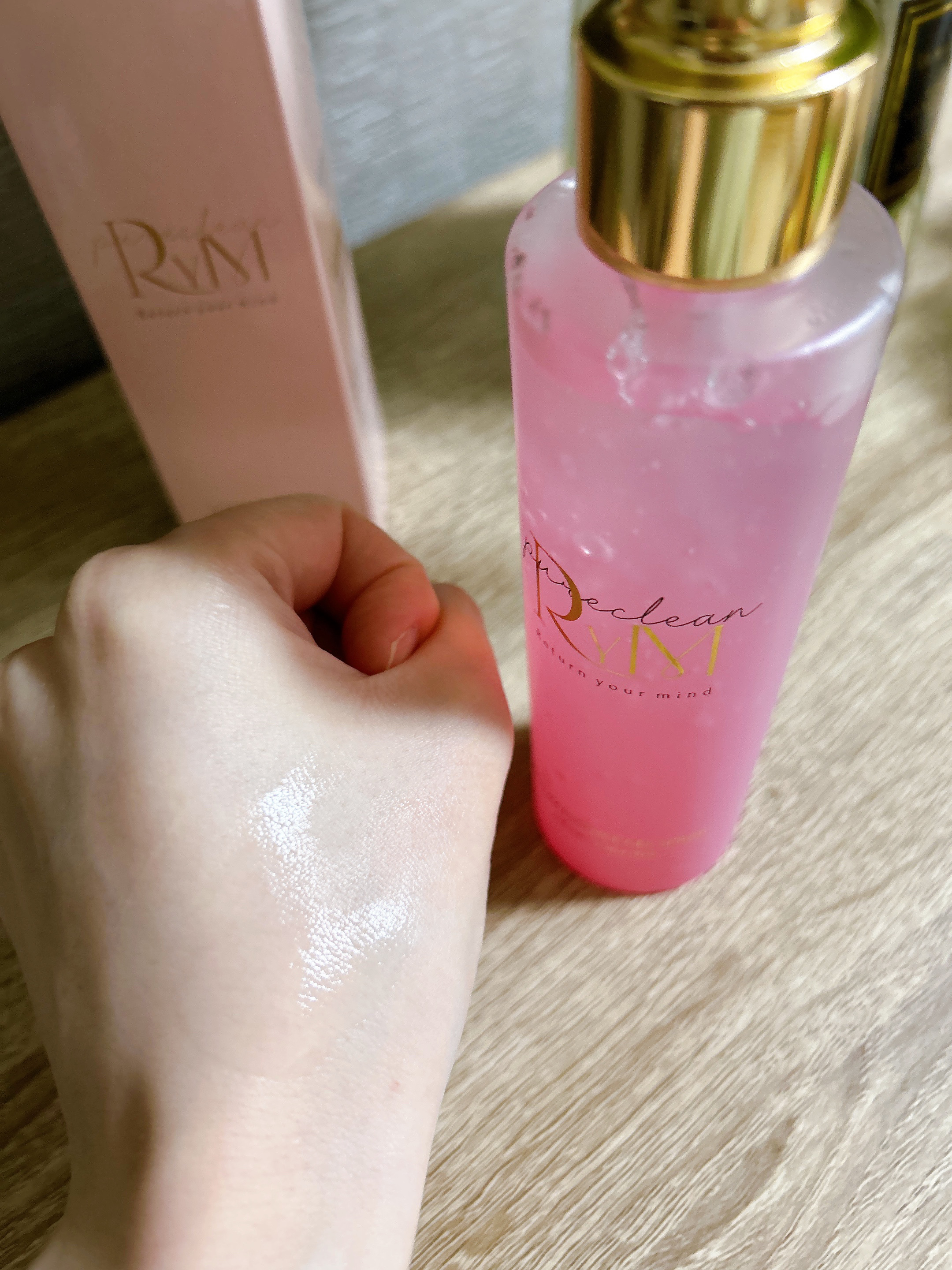 RYM コラーゲンエッセンスミスト/RYM/ブースター・導入液を使ったクチコミ（3枚目）