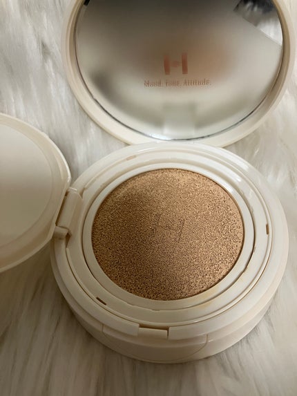 セカンドスキングロウクッション/hince/クッションファンデーションを使ったクチコミ(3枚目)