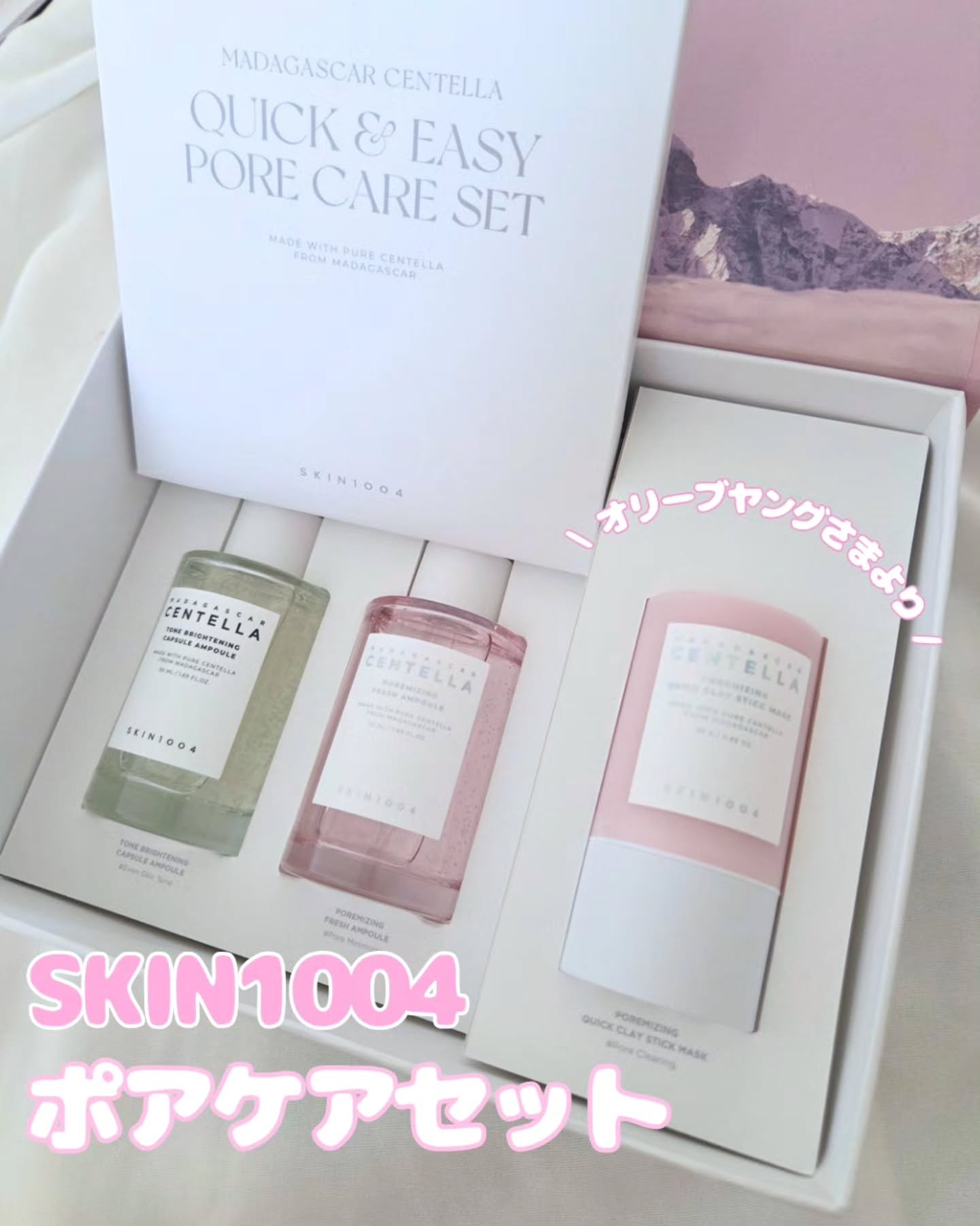 ポアマイジングクイッククレイスティックマスク/SKIN1004/洗い流すパック・マスクを使ったクチコミ（1枚目）