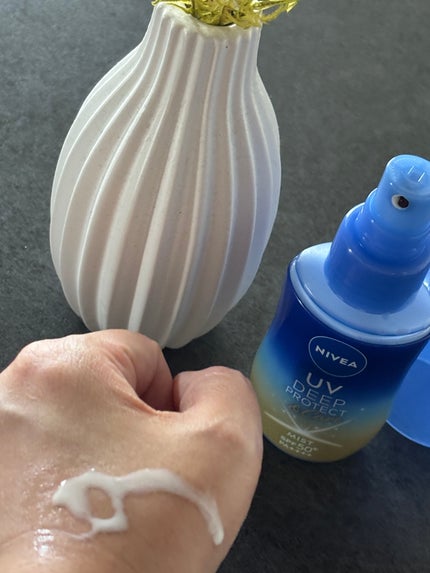 ニベアUV ディーププロテクト&ケア ミルクミスト/ニベア/日焼け止めミスト・スプレーを使ったクチコミ(3枚目)