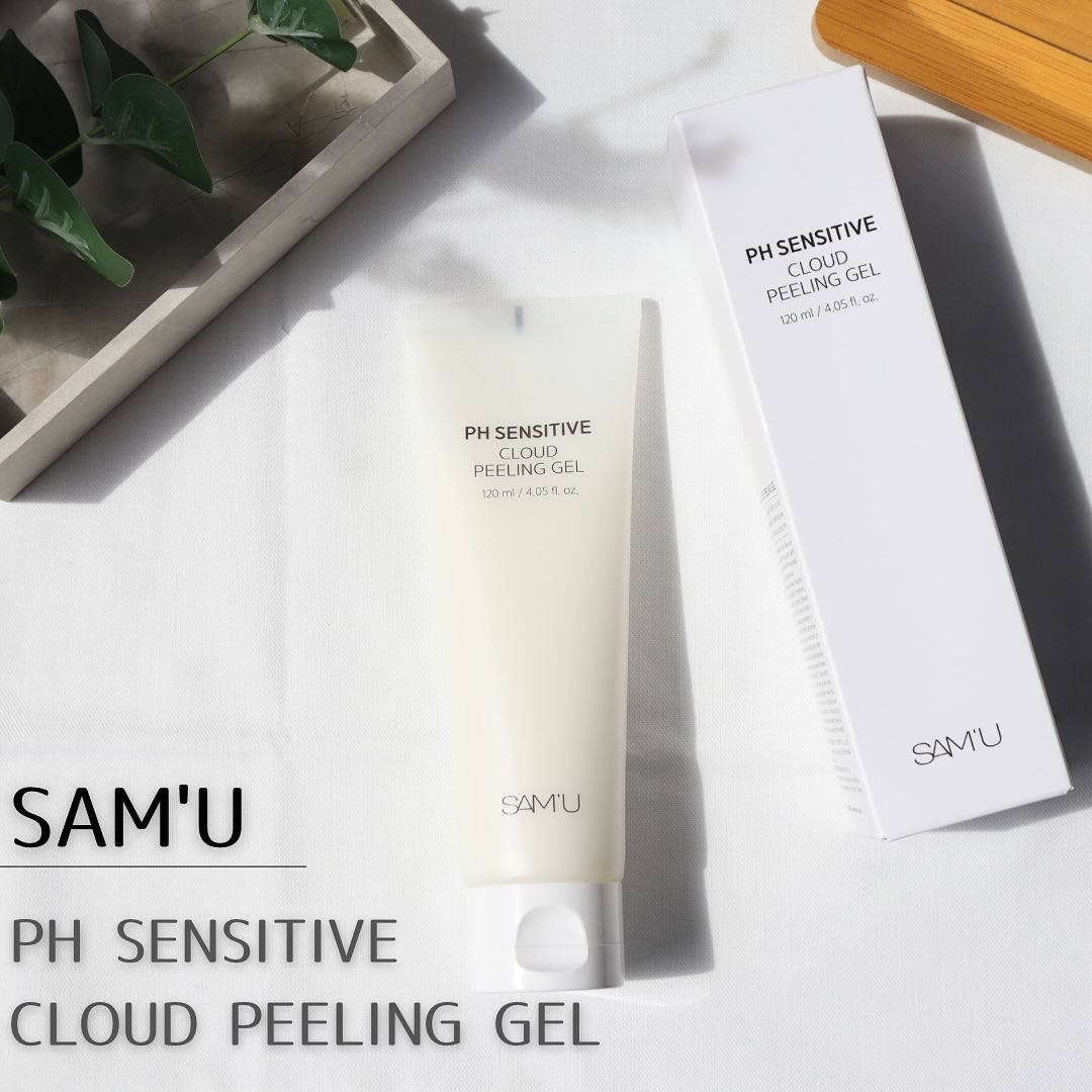 SAM'U PHセンシティブクラウドピーリングジェルのクチコミ「.

SAM'U
PHセンシティブクラウドピーリングジェル

.

水分たっぷりのうるふわ雲ピ.....」（1枚目）