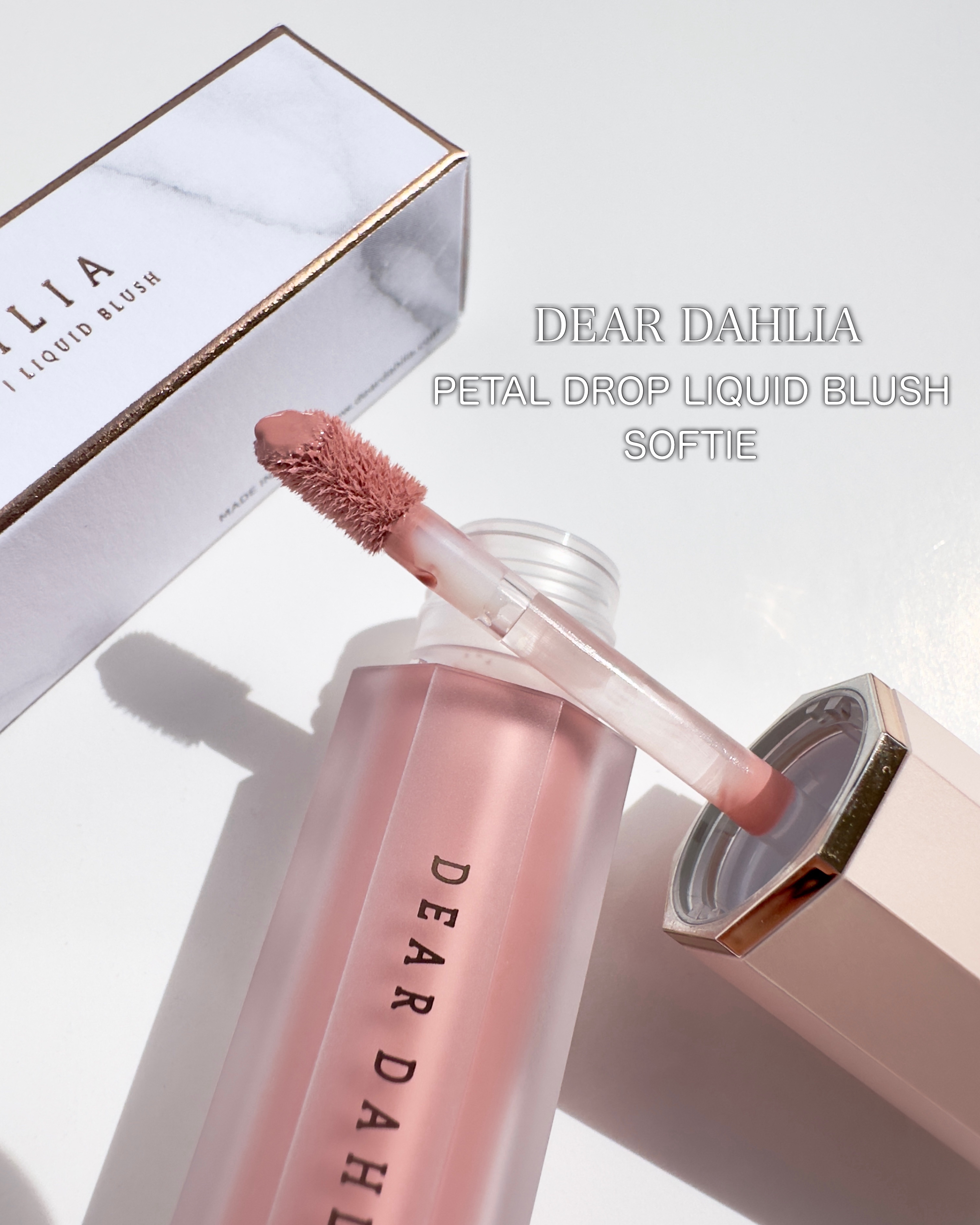 ペタルドロップリキッドブラッシャー/DEAR DAHLIA/リキッドチークを使ったクチコミ（1枚目）