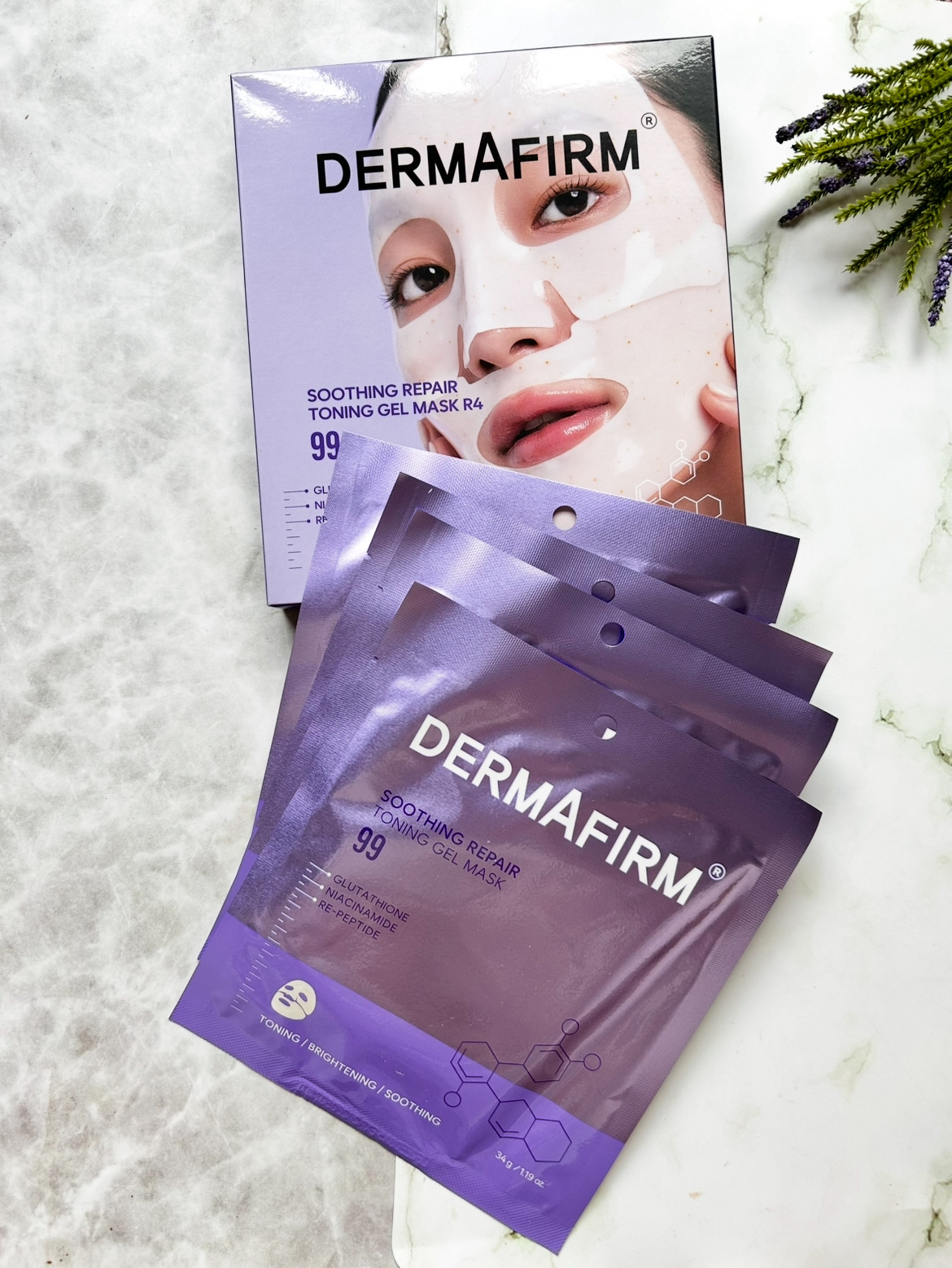 [R4] スージングマスクパック/ダーマファーム/シートマスク・パックを使ったクチコミ（1枚目）