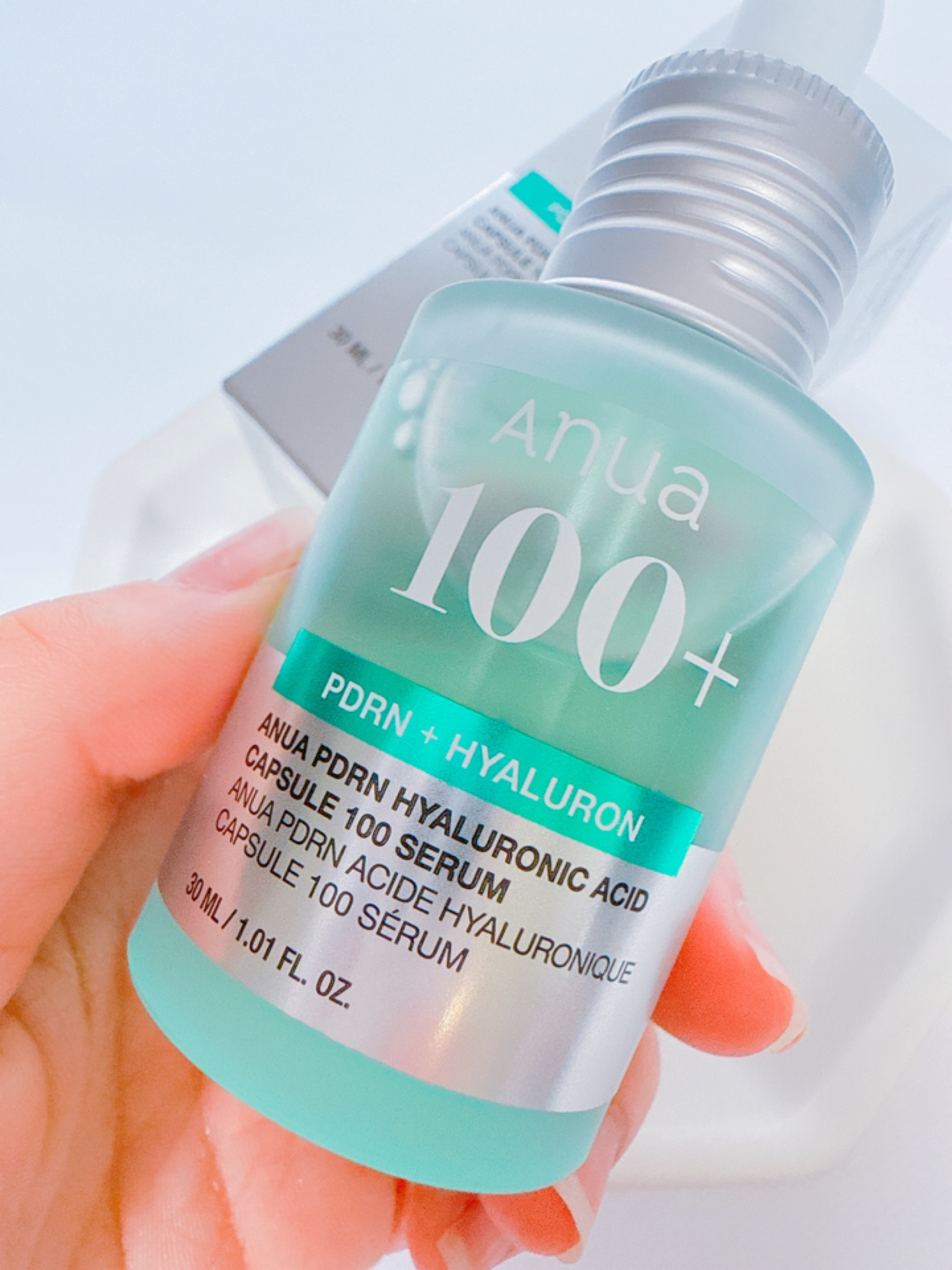 PDRNヒアルロン酸カプセル100セラム/Anua/美容液を使ったクチコミ（3枚目）