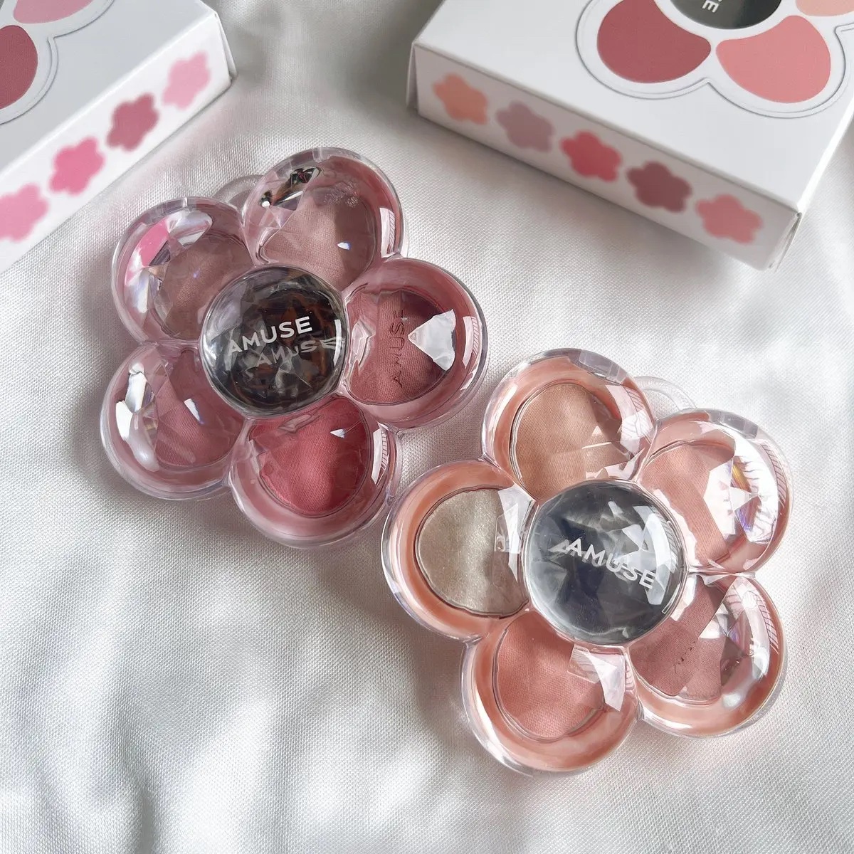 フローラアイパレット/AMUSE/アイシャドウを使ったクチコミ（1枚目）