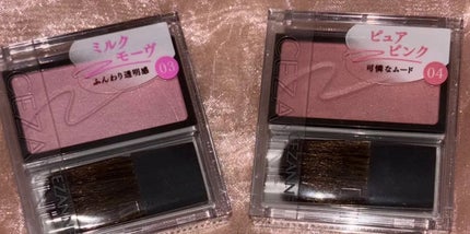 チークブラッシュ/CEZANNE/パウダーチークを使ったクチコミ(1枚目)
