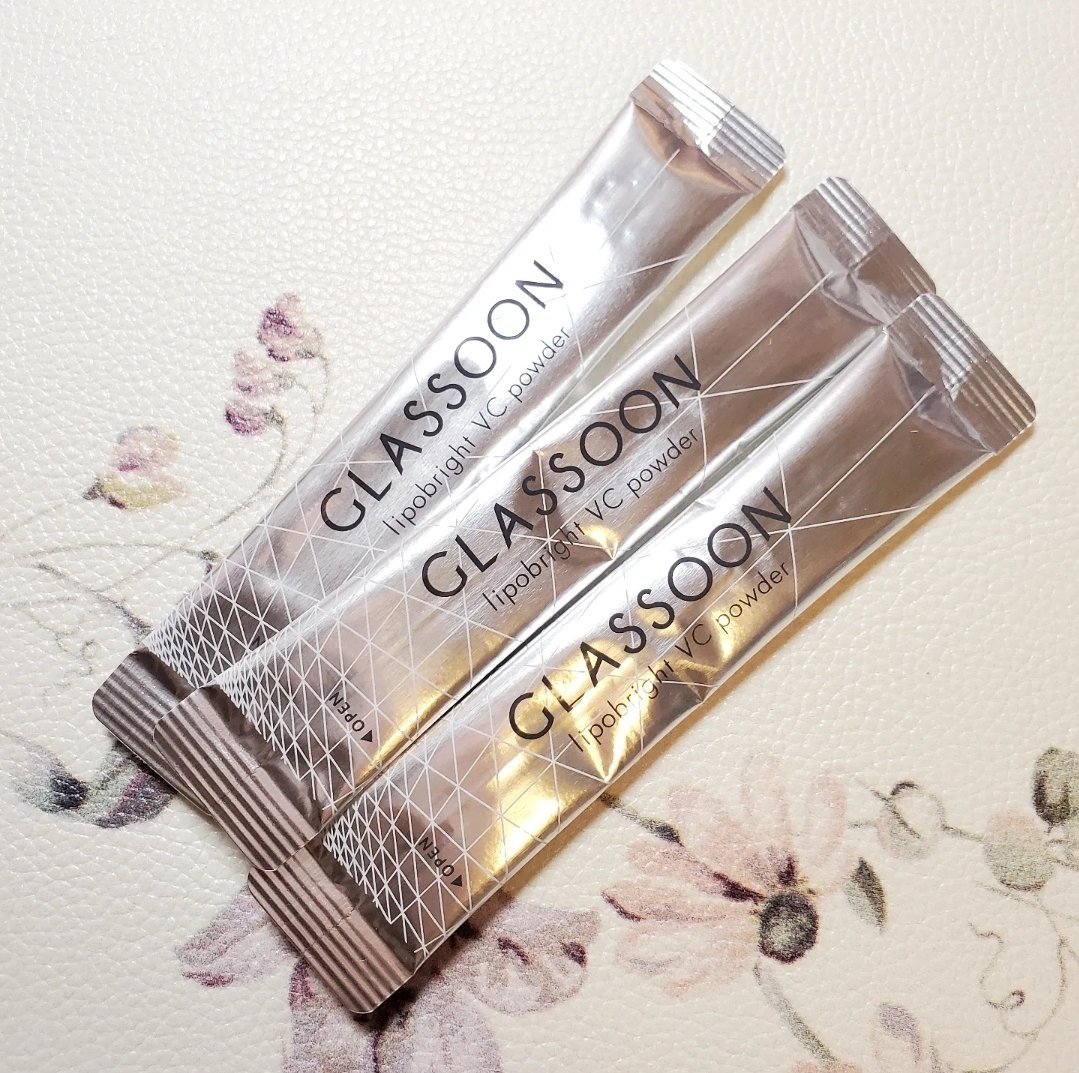 グラスーン　リポブライト　ＶＣパウダー/GLASSOON/美容サプリメントを使ったクチコミ（2枚目）