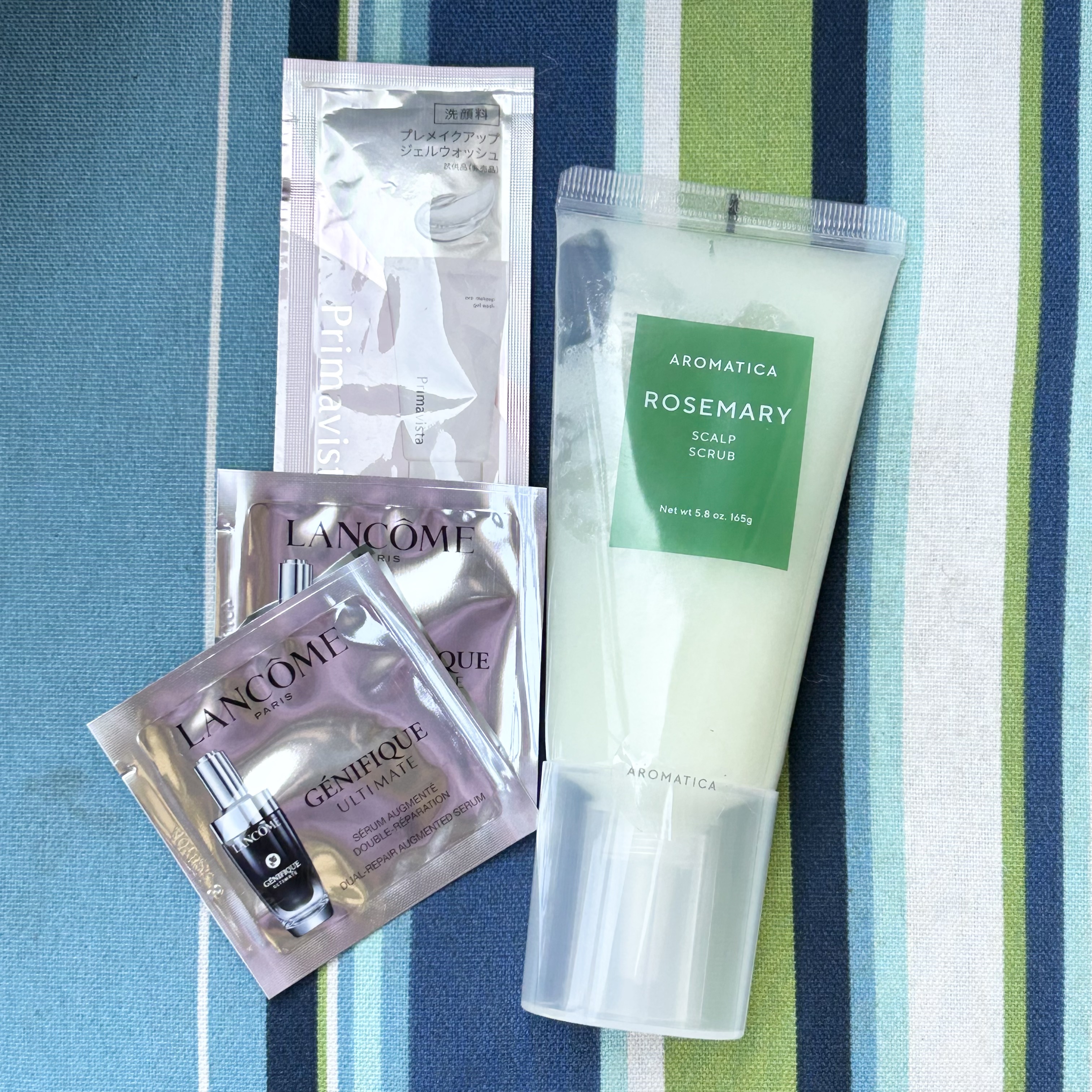 ローズマリー スカルプ スクラブ/AROMATICA/ヘッドスクラブを使ったクチコミ（1枚目）