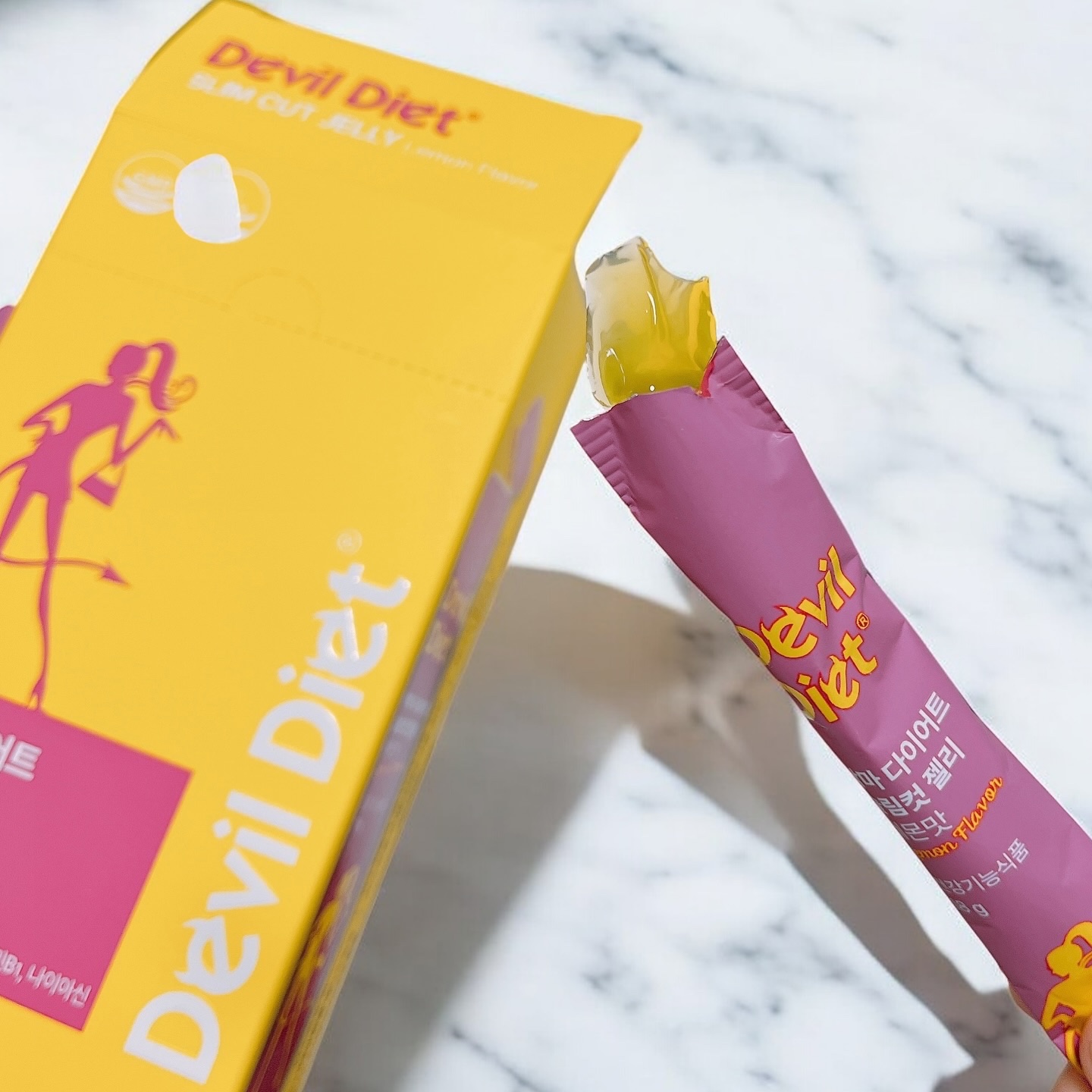 悪魔ダイエット スリムカットゼリー/ファームスビル/ゼリー飲料を使ったクチコミ（3枚目）