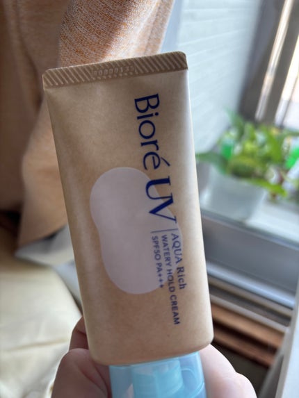 ビオレUV アクアリッチ ウォータリーホールドクリーム(水肌記憶UV)/ビオレ/日焼け止めクリームを使ったクチコミ(1枚目)