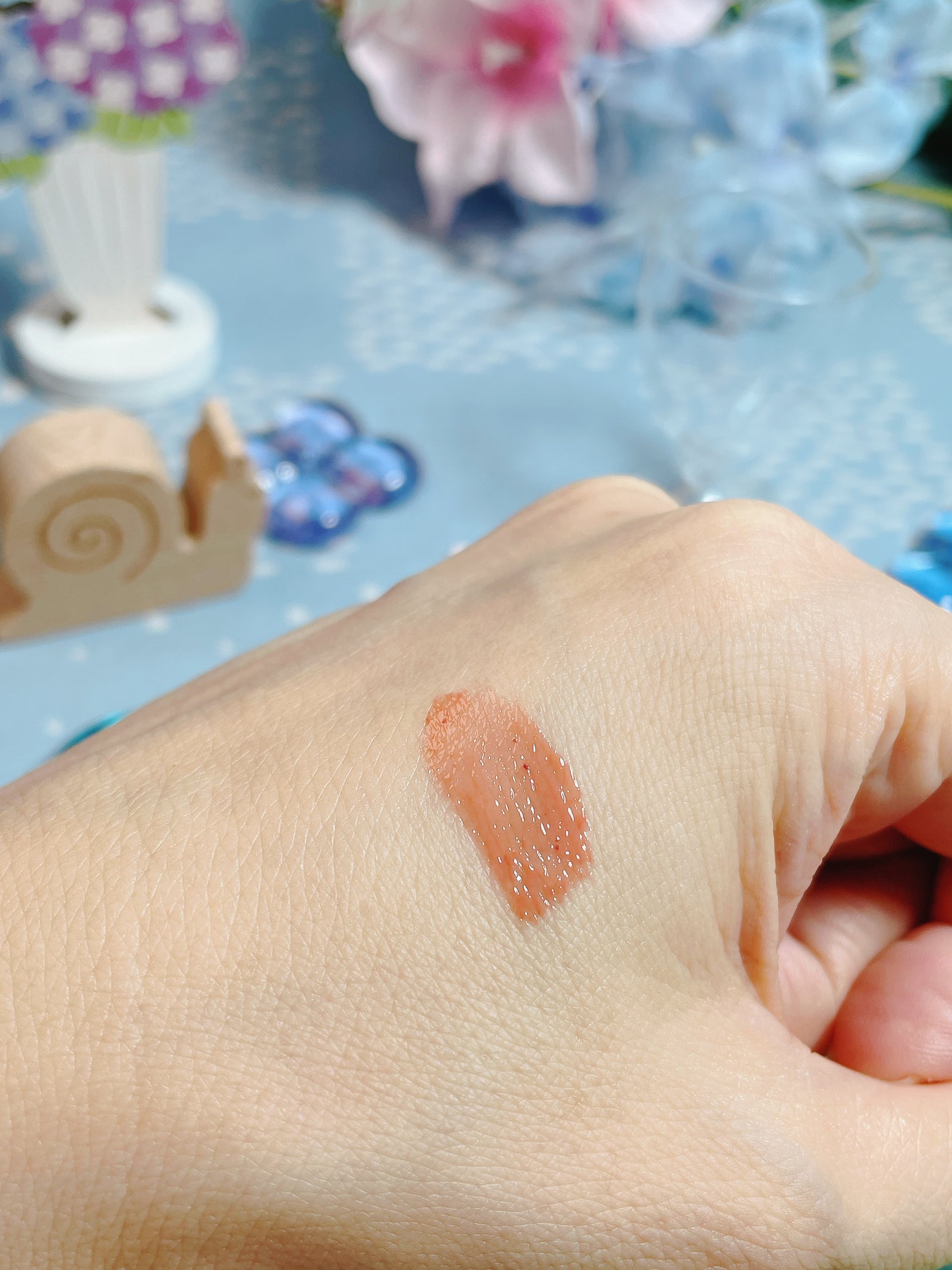 ウォーターグラスティント/hana by hince/口紅を使ったクチコミ(2枚目)