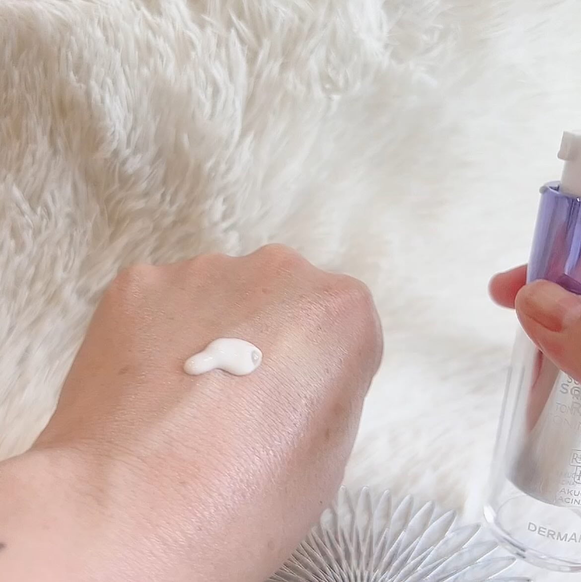 SOOTHING REPAIR TONING SERUM R4/ダーマファーム/美容液を使ったクチコミ(3枚目)