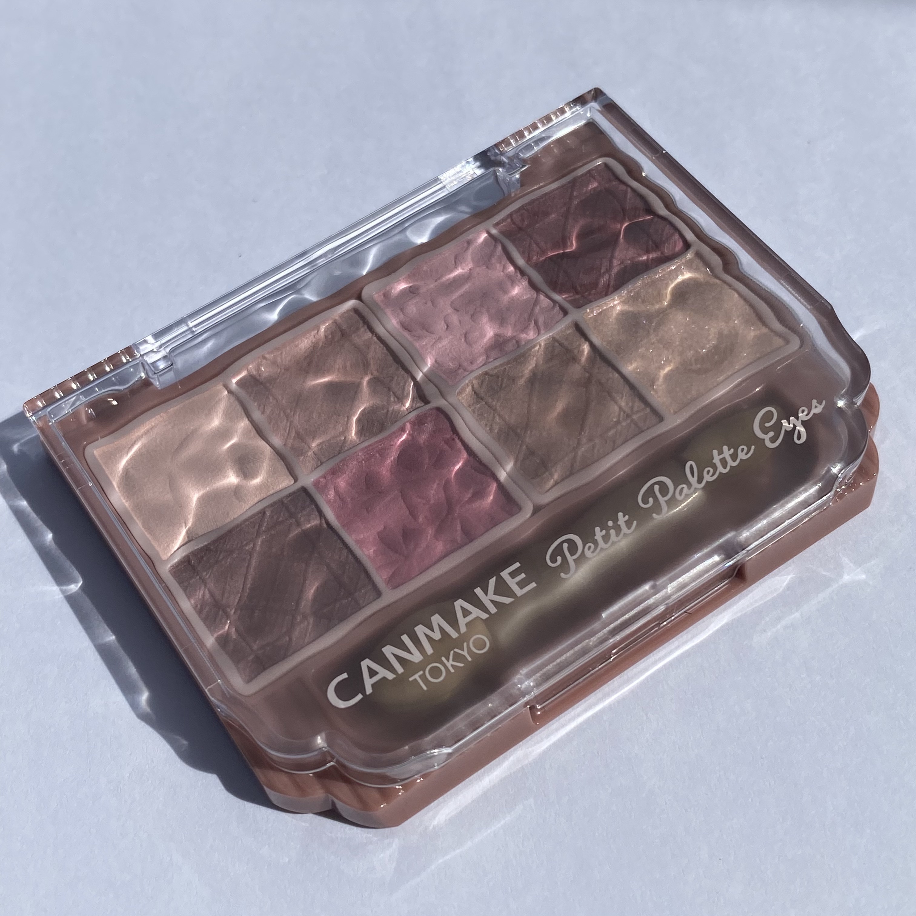 プティパレットアイズ（マットタイプ）/キャンメイク/パウダーアイシャドウを使ったクチコミ（1枚目）
