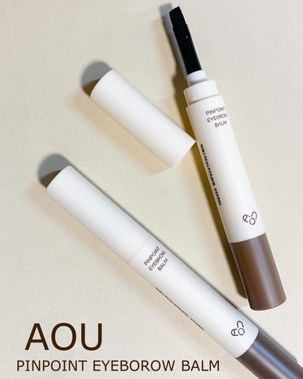 ピンポイントアイブロウバーム/AOU/パウダーアイブロウを使ったクチコミ(1枚目)