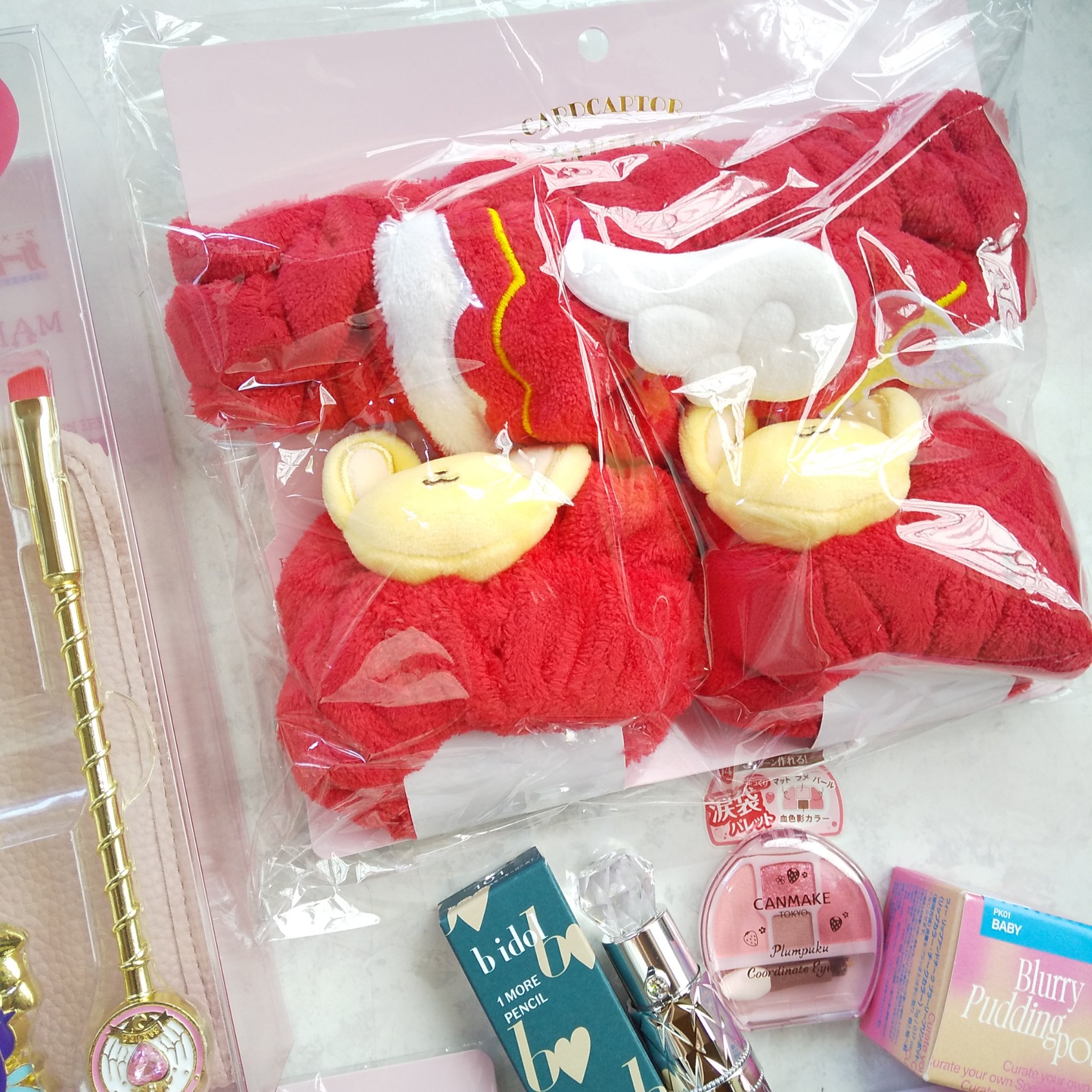 カードキャプターさくら 専用収納ポーチ＆メイクブラシ6本セット/SHOBIDO/メイクブラシを使ったクチコミ（2枚目）