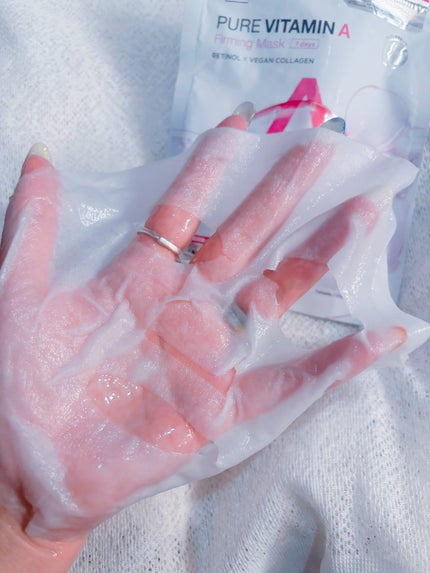 ドクタージー ピュア ビタミンA ファーミングマスク/Dr.G/シートマスク・パックを使ったクチコミ(7枚目)