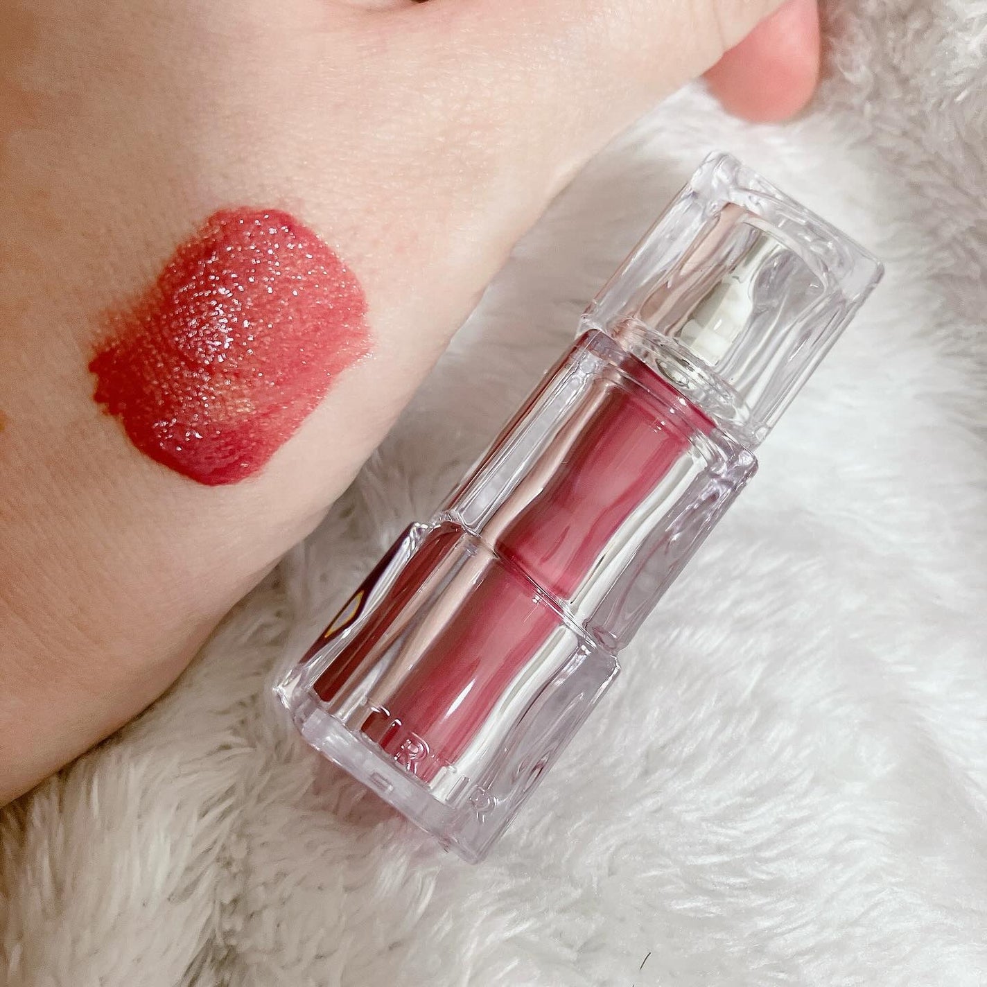 ウォーターリズムグロウティント/TIRTIR(ティルティル)/リップティントを使ったクチコミ(2枚目)