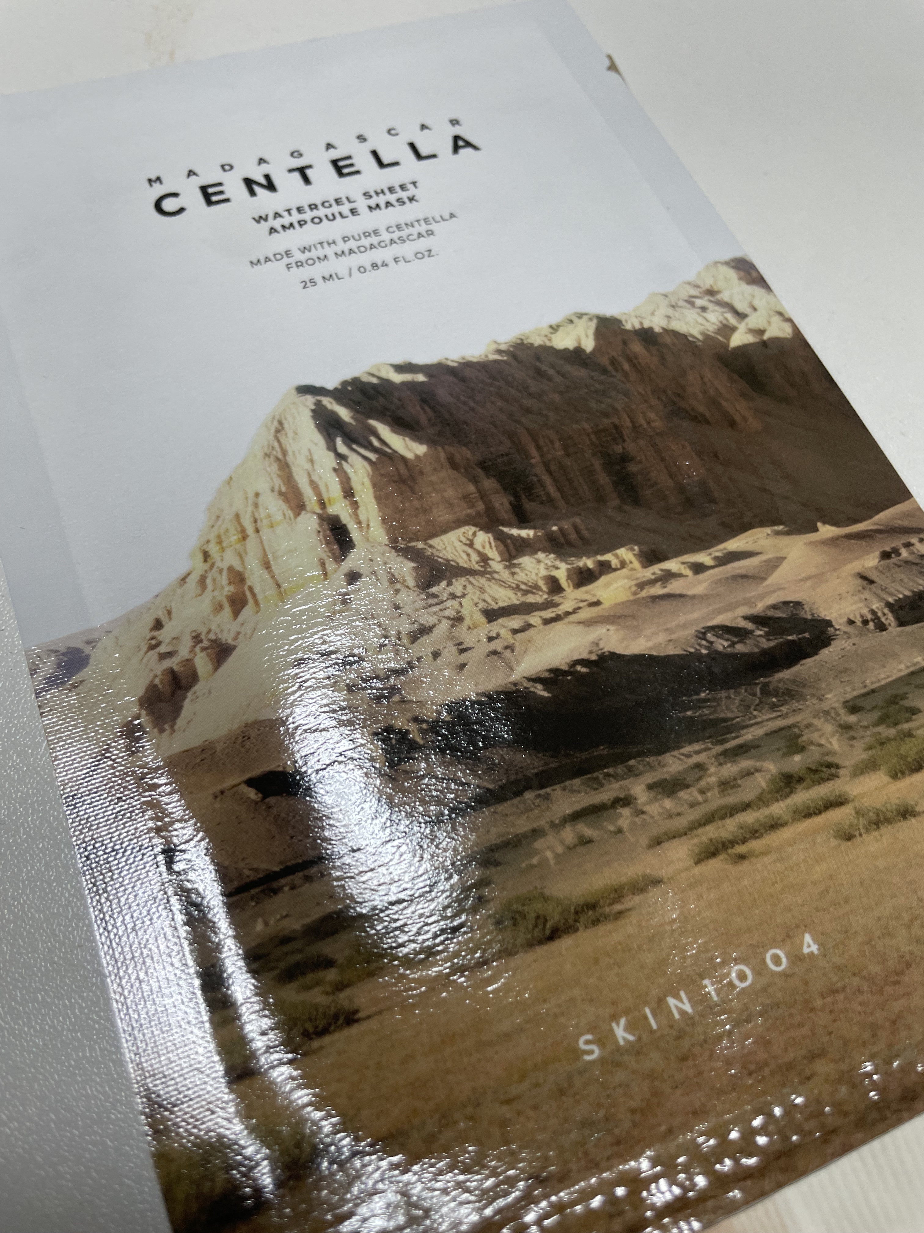 センテラ ウォーターゲルシートアンプルマスク/SKIN1004/シートマスク・パックを使ったクチコミ（1枚目）