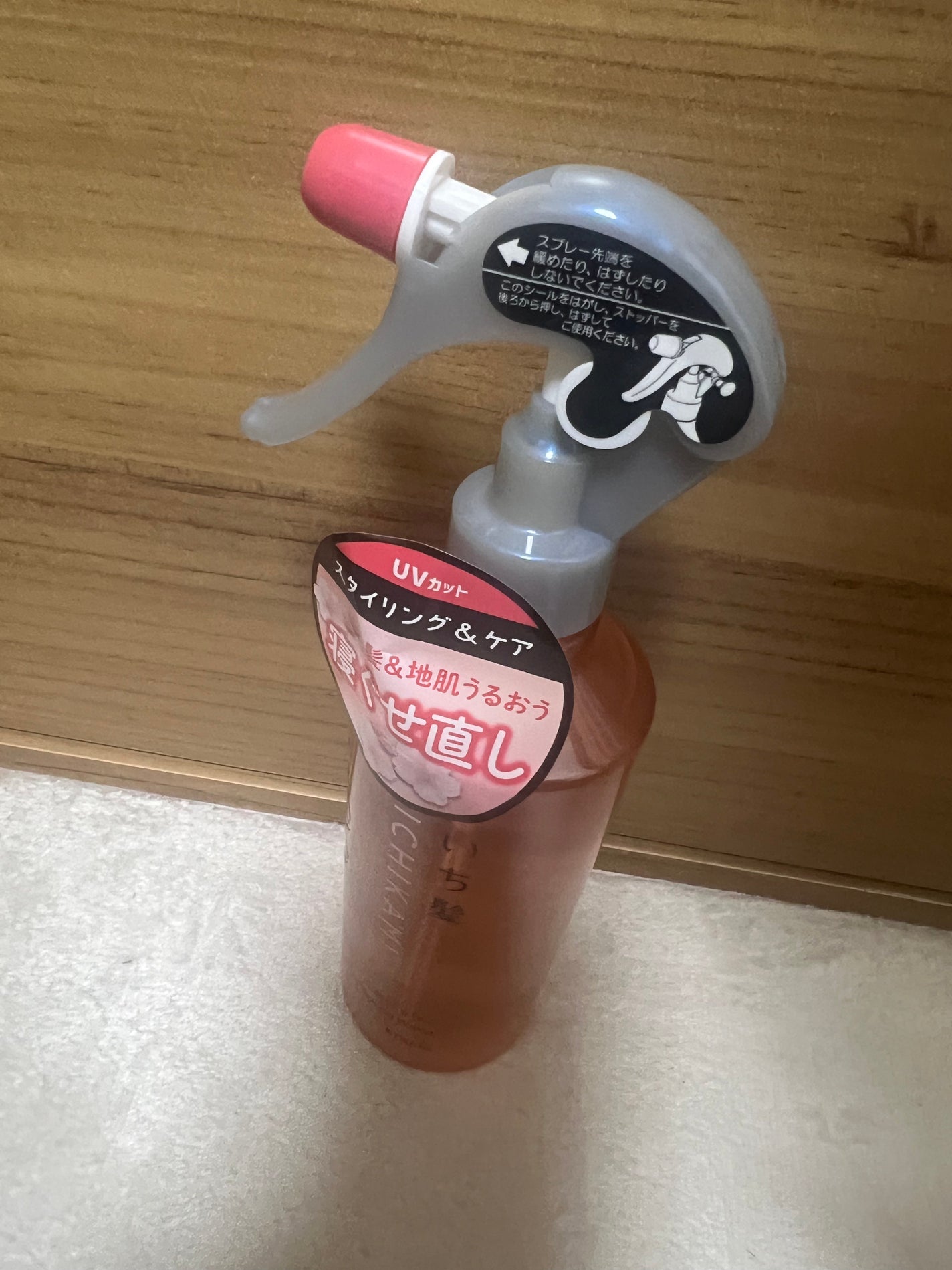 髪&地肌うるおう寝ぐせ直し和草シャワー/いち髪/ヘアミストを使ったクチコミ(1枚目)