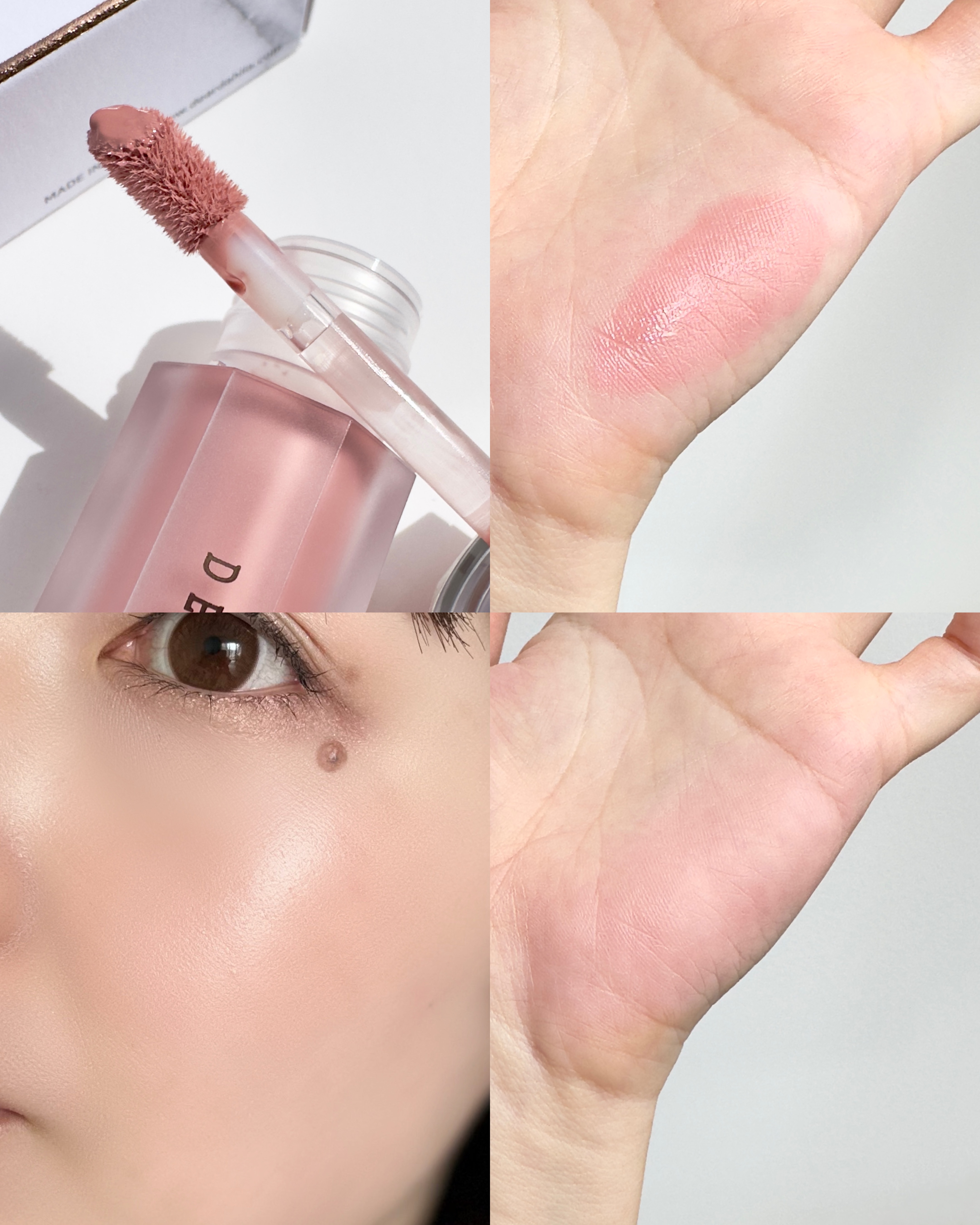 ペタルドロップリキッドブラッシャー/DEAR DAHLIA/リキッドチークを使ったクチコミ（3枚目）