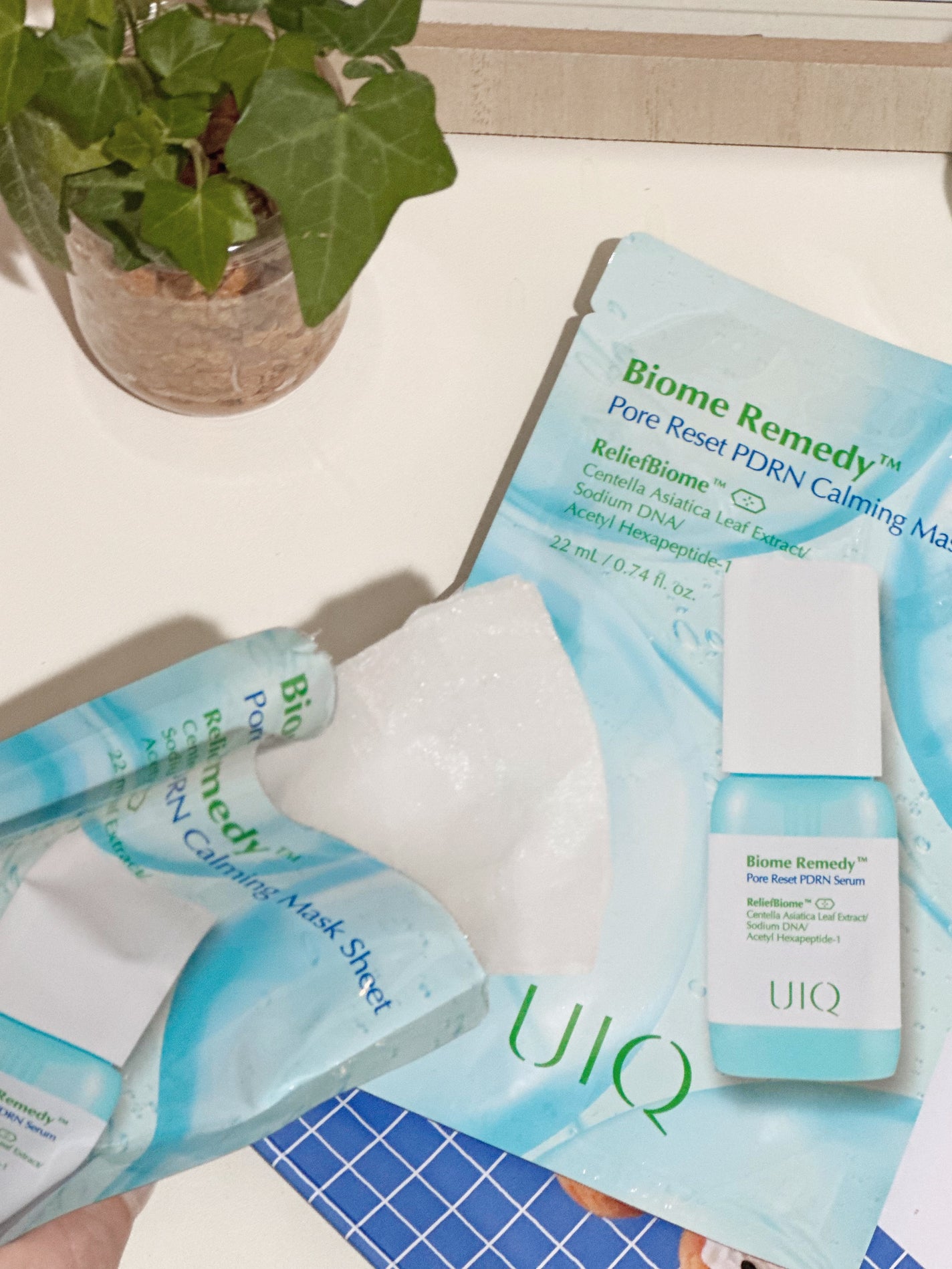 バイオームレメディポアリセットPDRN カーミングマスク/UIQ/シートマスク・パックを使ったクチコミ(2枚目)