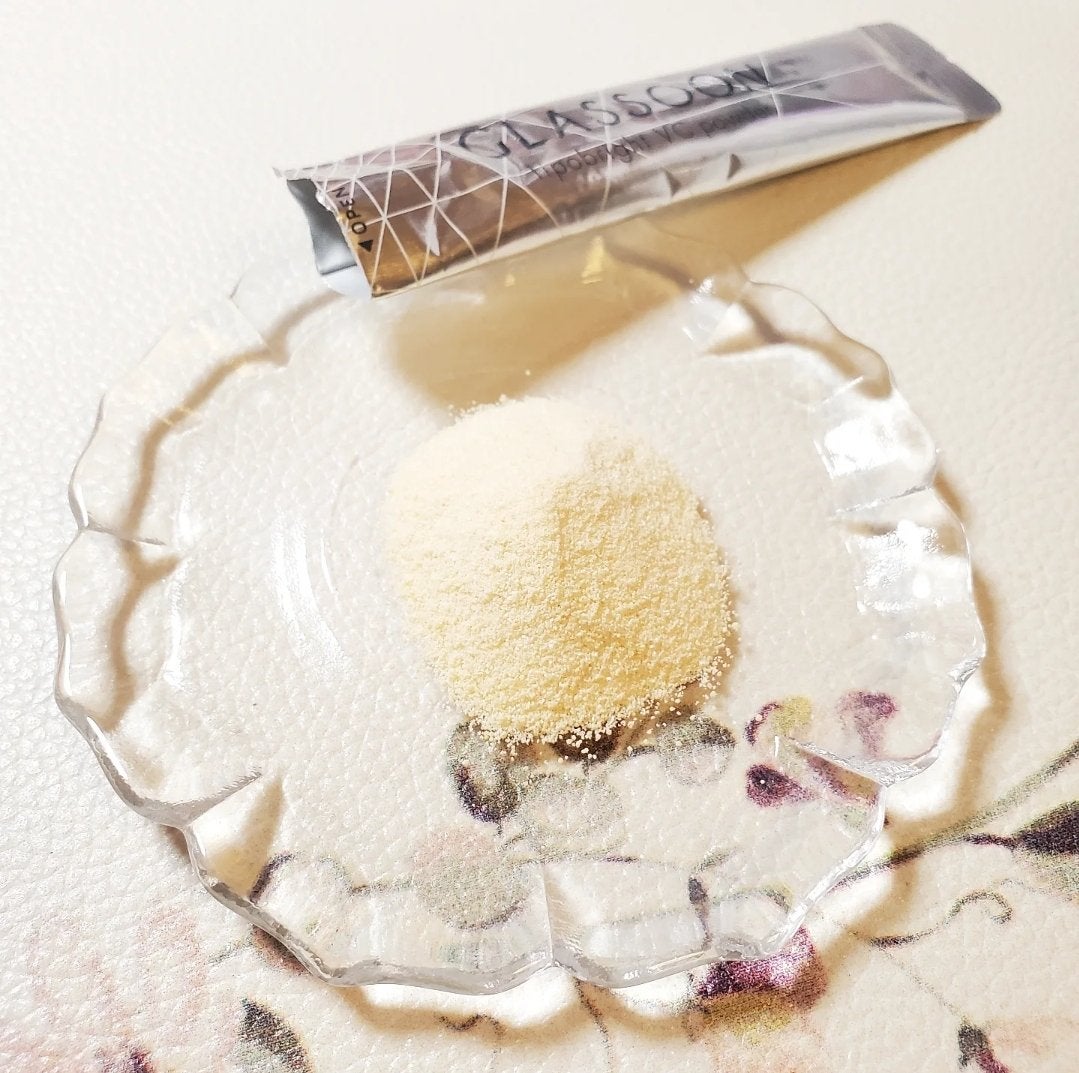 グラスーン リポブライト VCパウダー/GLASSOON/美容サプリメントを使ったクチコミ(3枚目)