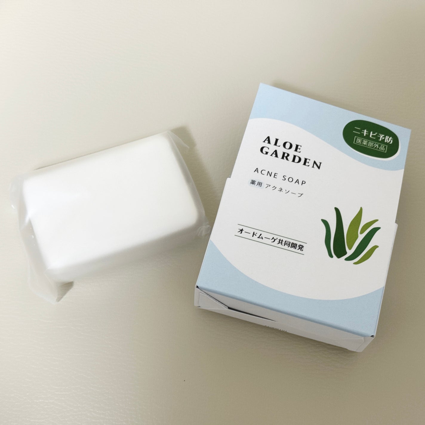 薬用アクネソープ/アロエガーデン/洗顔石鹸を使ったクチコミ(1枚目)