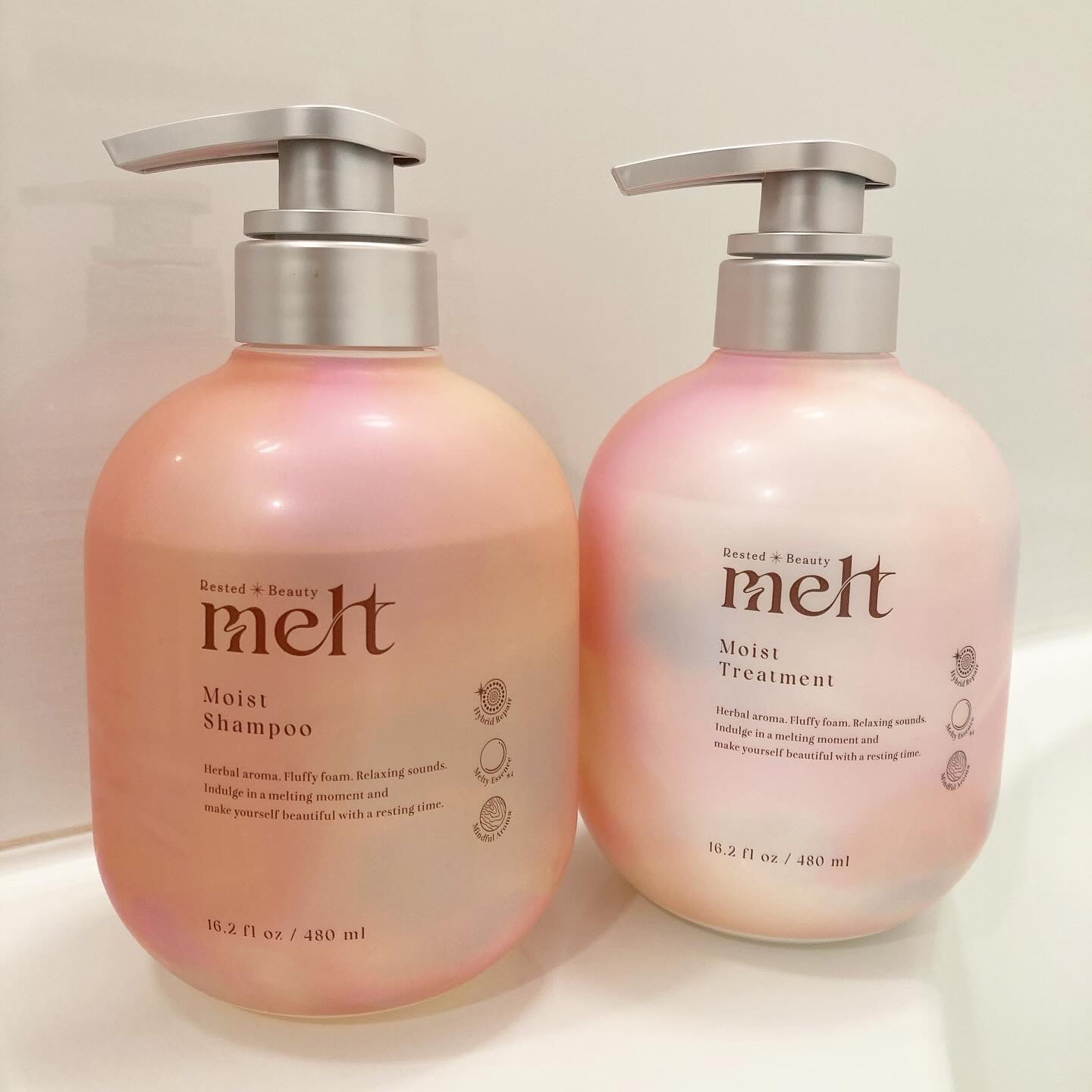 メルト モイストシャンプー／トリートメント/melt/市販シャンプーを使ったクチコミ（1枚目）